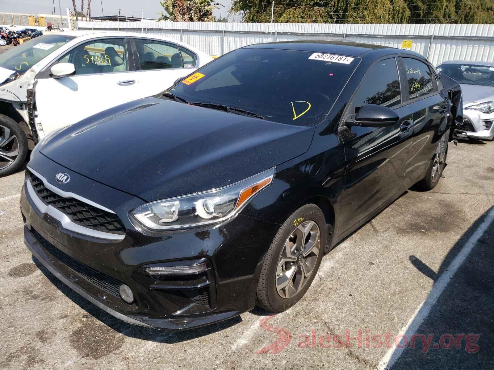 3KPF24AD1LE214312 2020 KIA FORTE