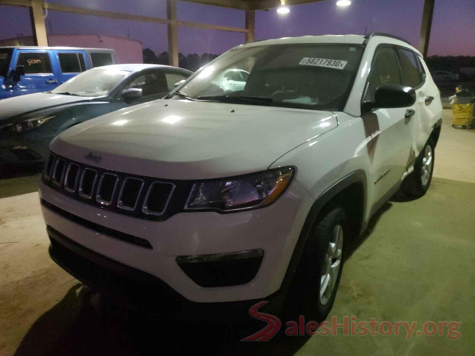 3C4NJCAB0JT411763 2018 JEEP COMPASS