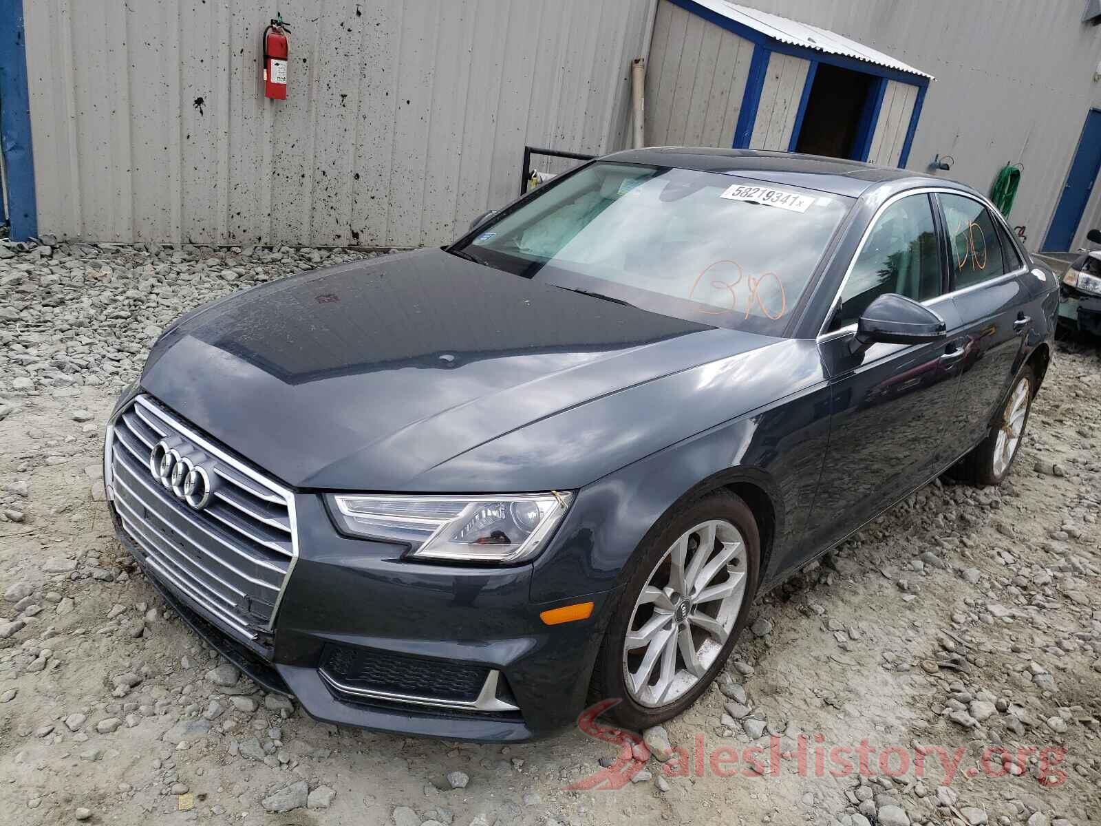 WAUGMAF45KN002767 2019 AUDI A4