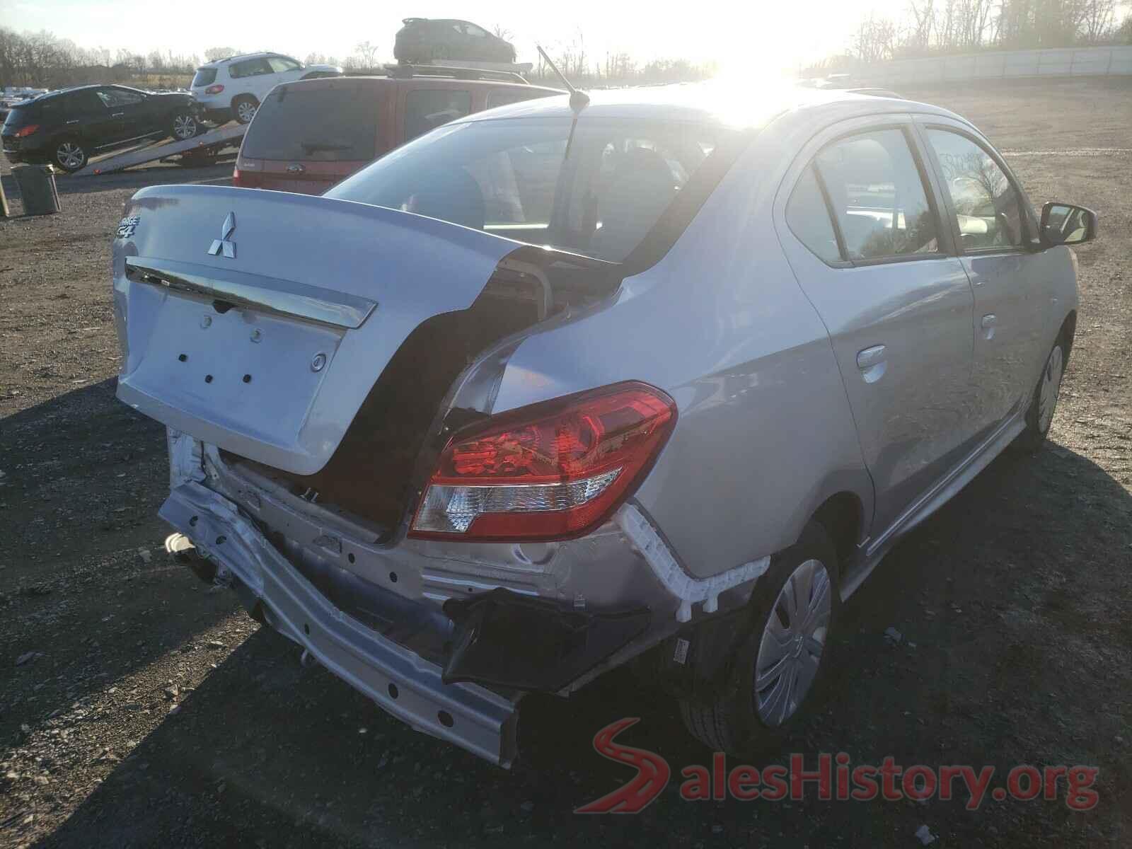 ML32F3FJ7LHF07594 2020 MITSUBISHI MIRAGE