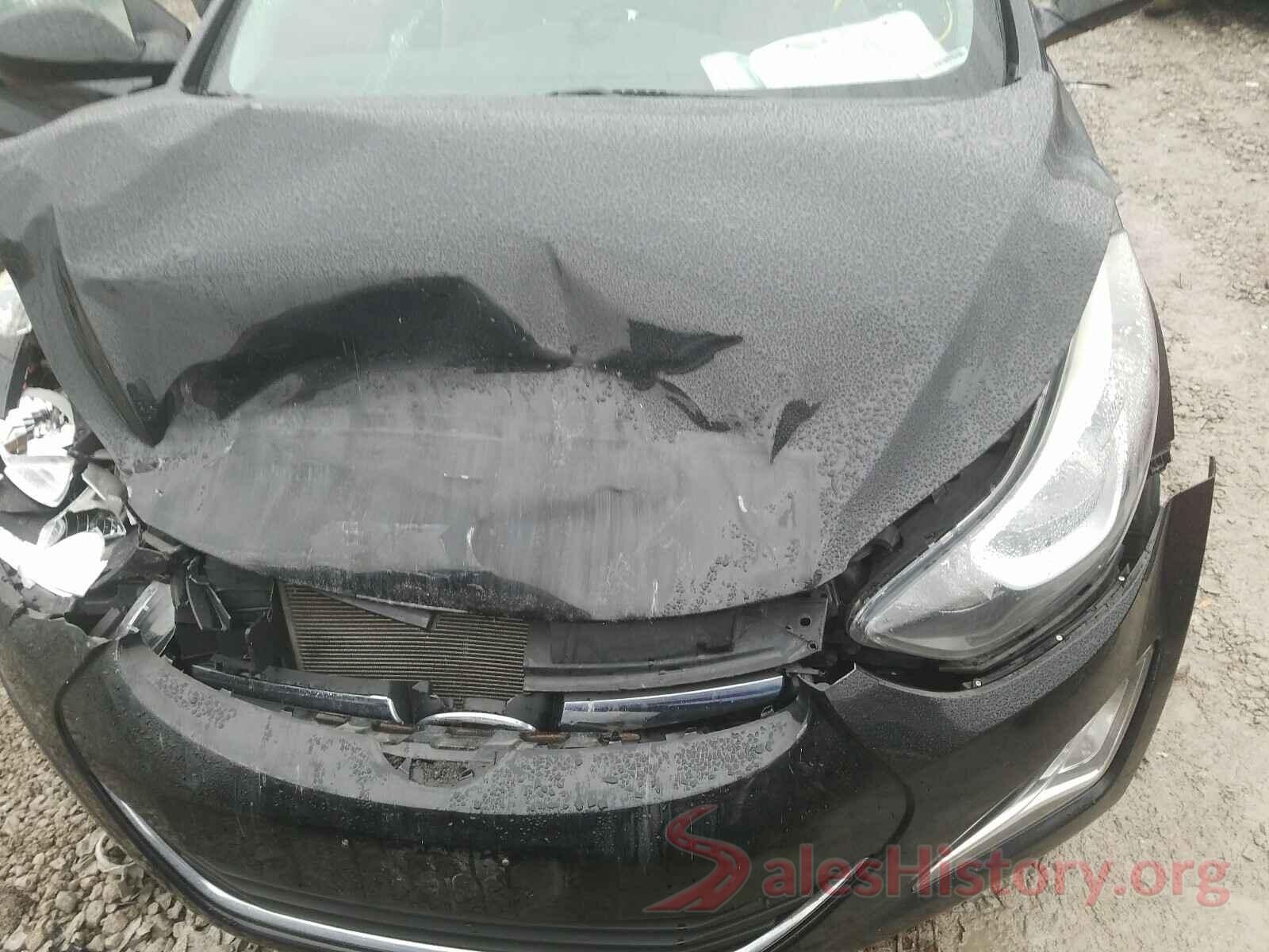 5NPDH4AE4GH653133 2016 HYUNDAI ELANTRA