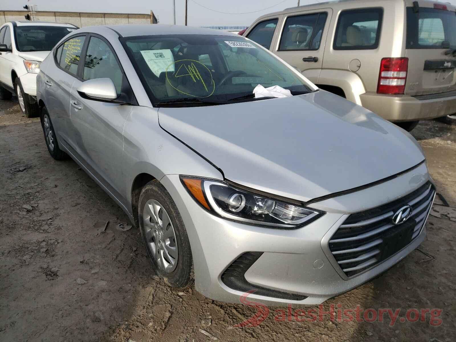 KMHD74LF4JU490937 2018 HYUNDAI ELANTRA