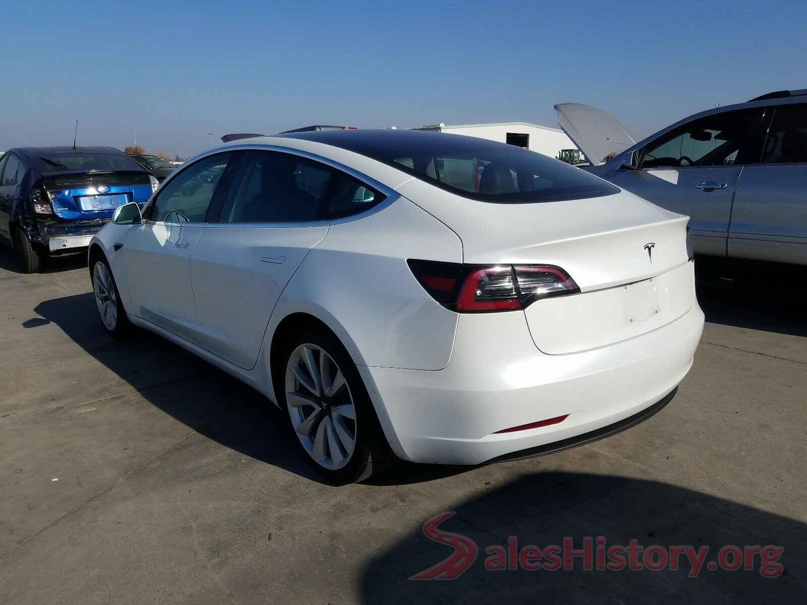 5YJ3E1EA2JF164861 2018 TESLA MODEL 3