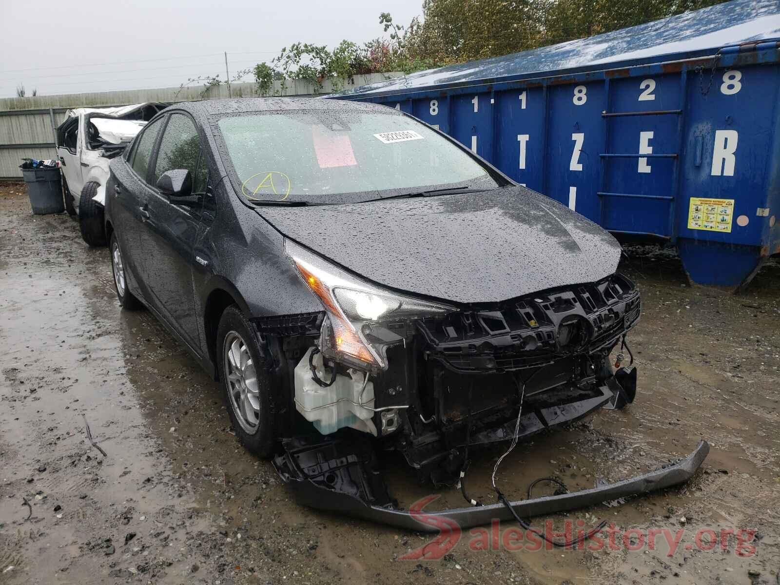 JTDKBRFU7H3040314 2017 TOYOTA PRIUS