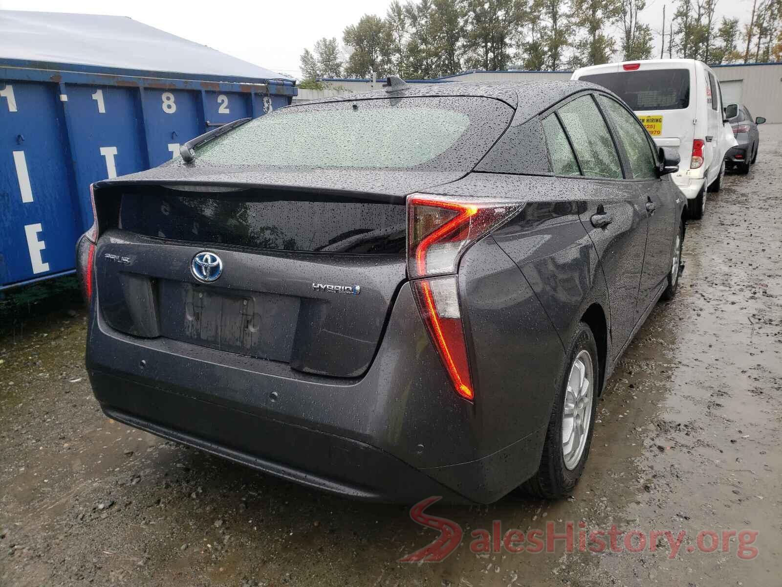 JTDKBRFU7H3040314 2017 TOYOTA PRIUS