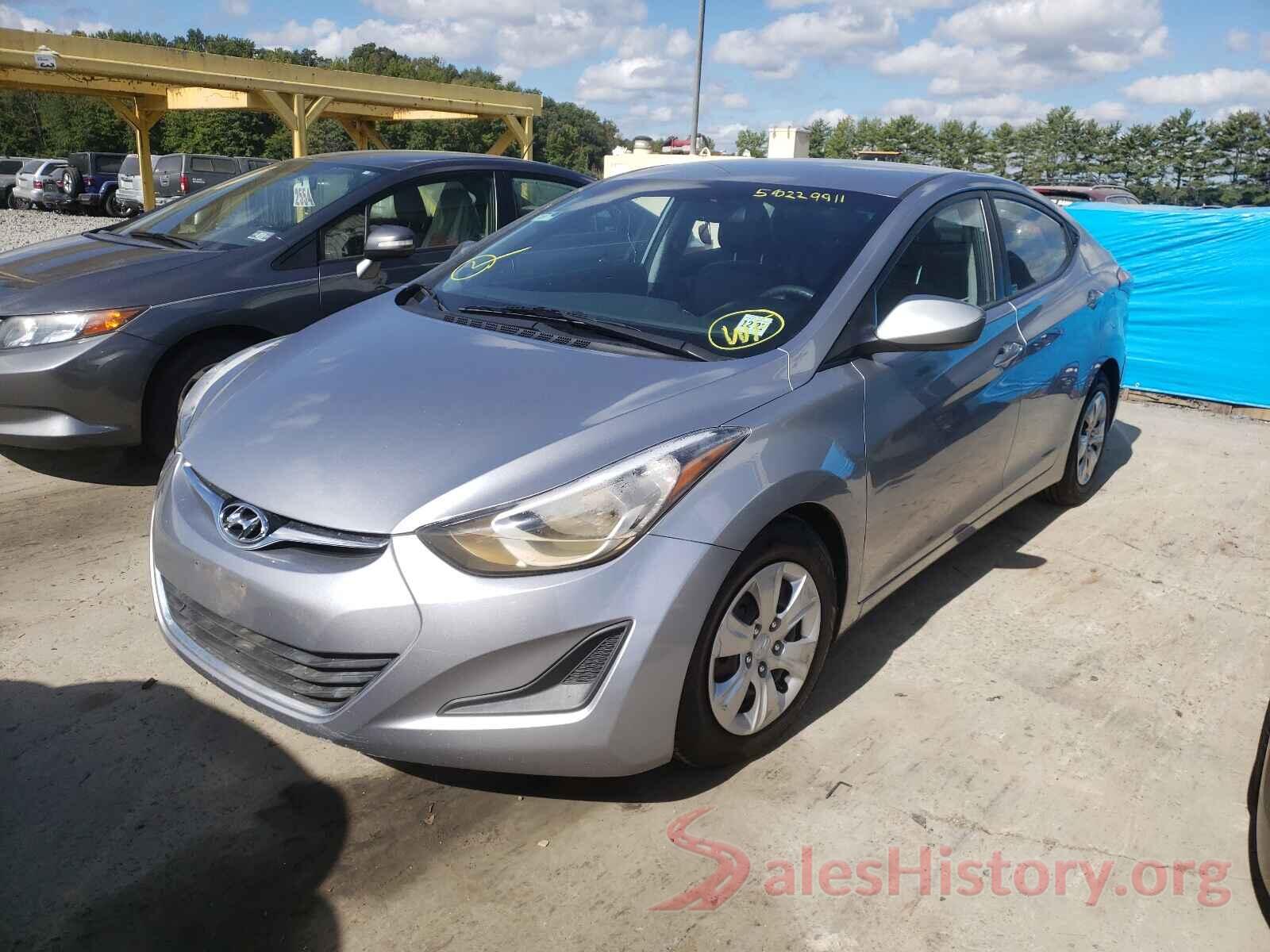 5NPDH4AEXGH713769 2016 HYUNDAI ELANTRA