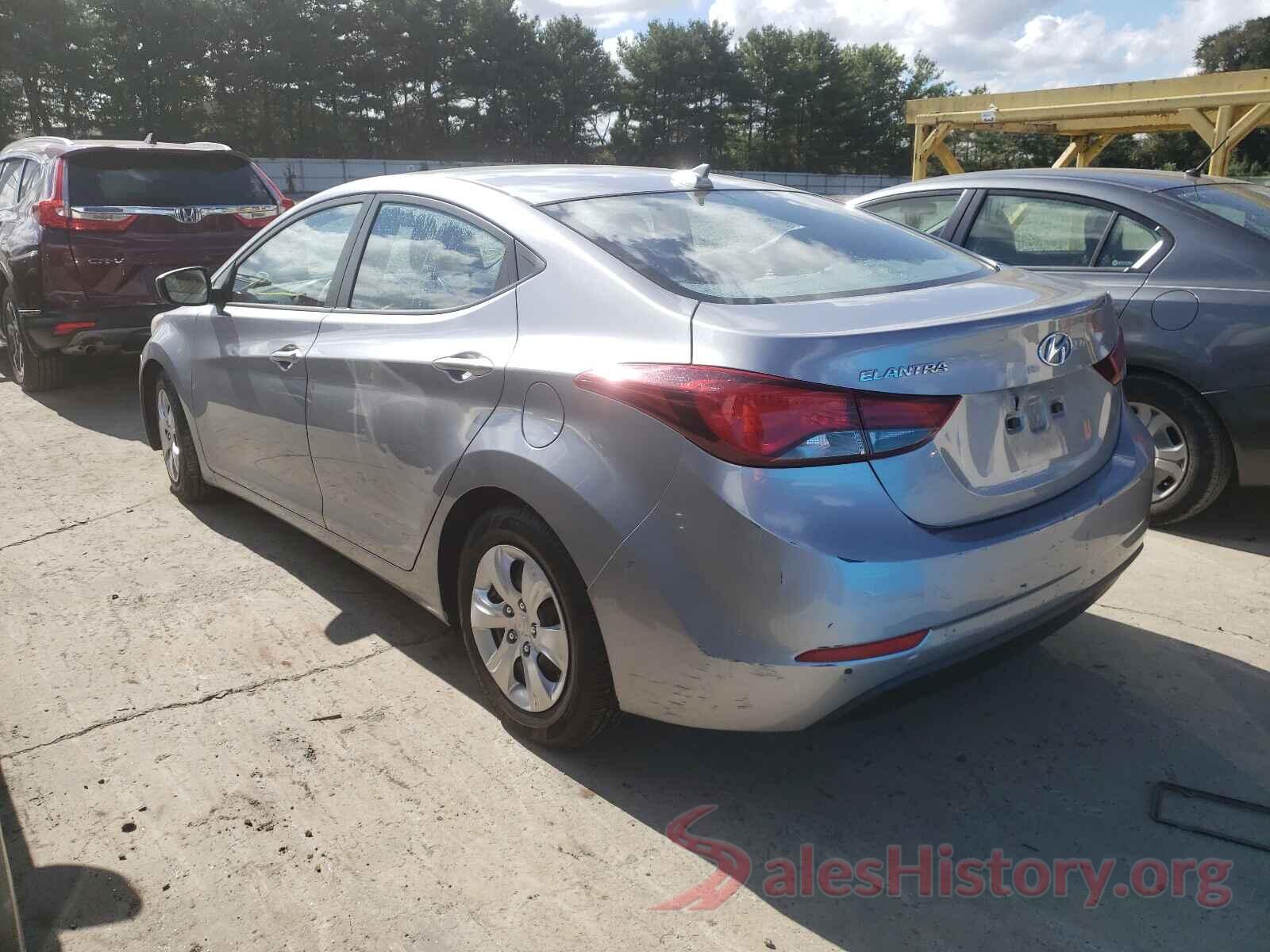 5NPDH4AEXGH713769 2016 HYUNDAI ELANTRA