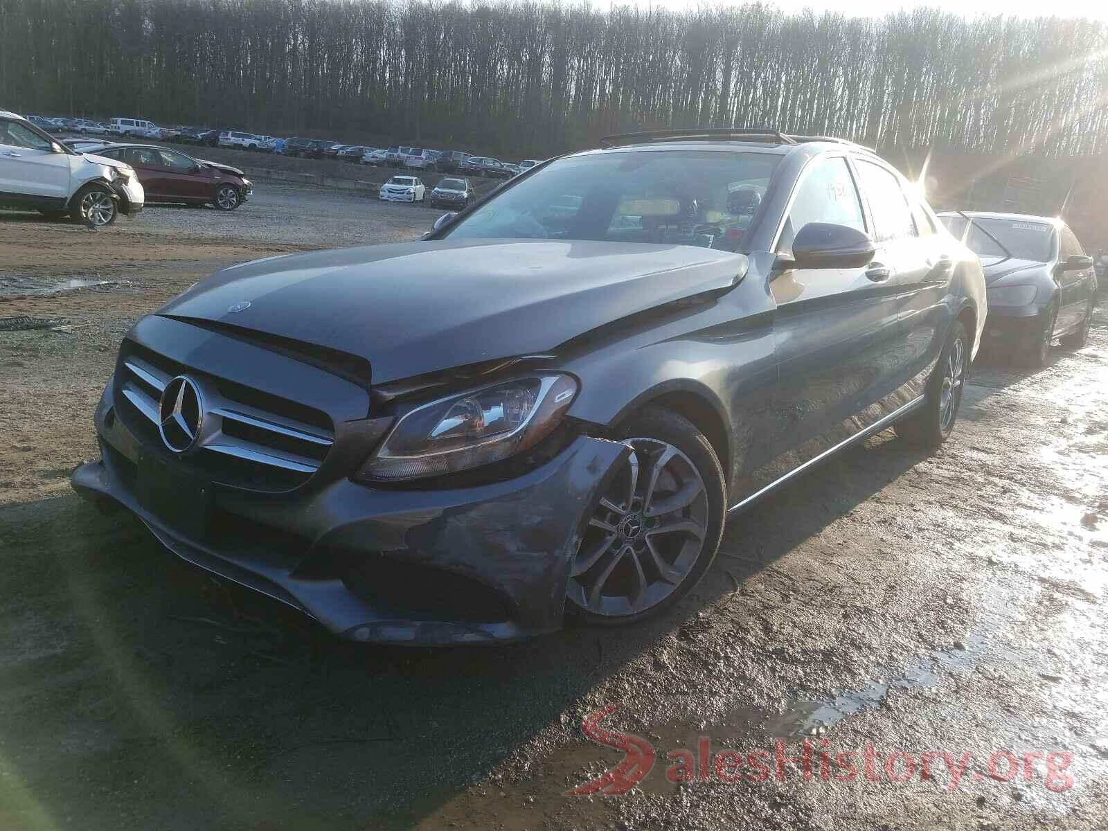 55SWF4KB7HU228734 2017 MERCEDES-BENZ C CLASS