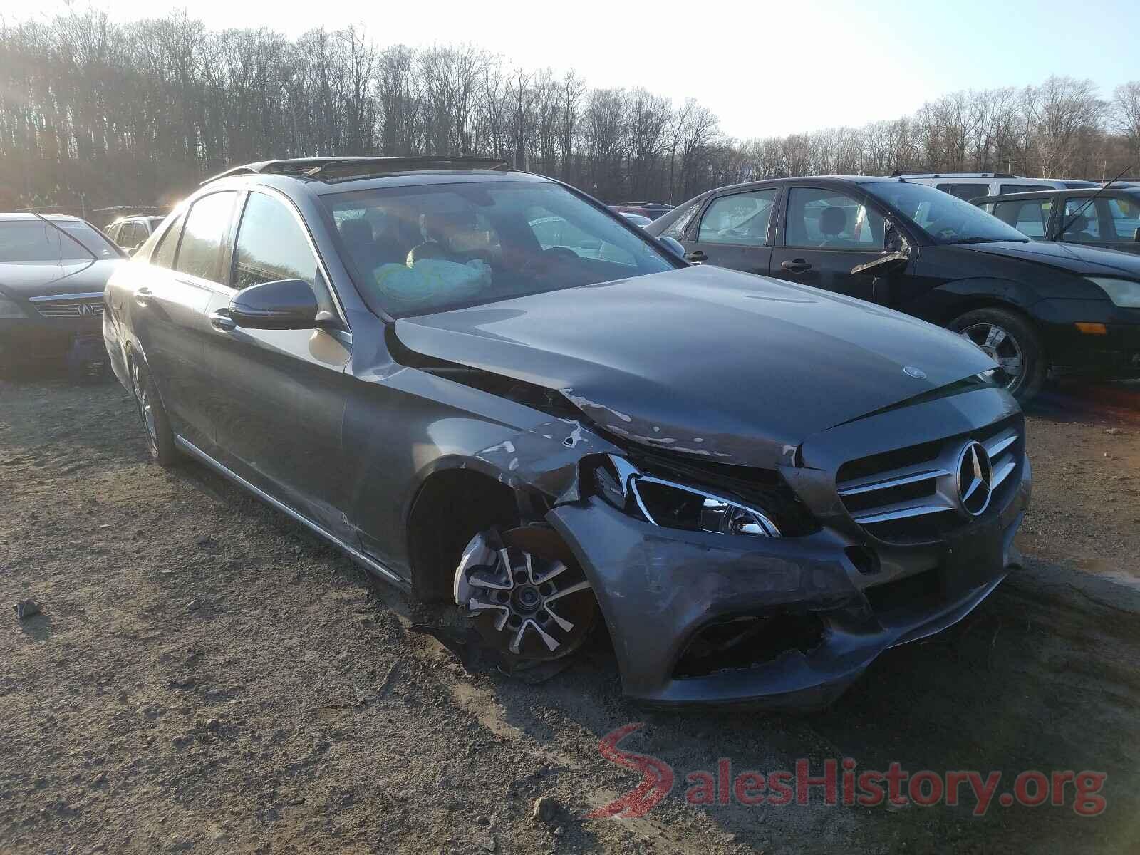 55SWF4KB7HU228734 2017 MERCEDES-BENZ C CLASS