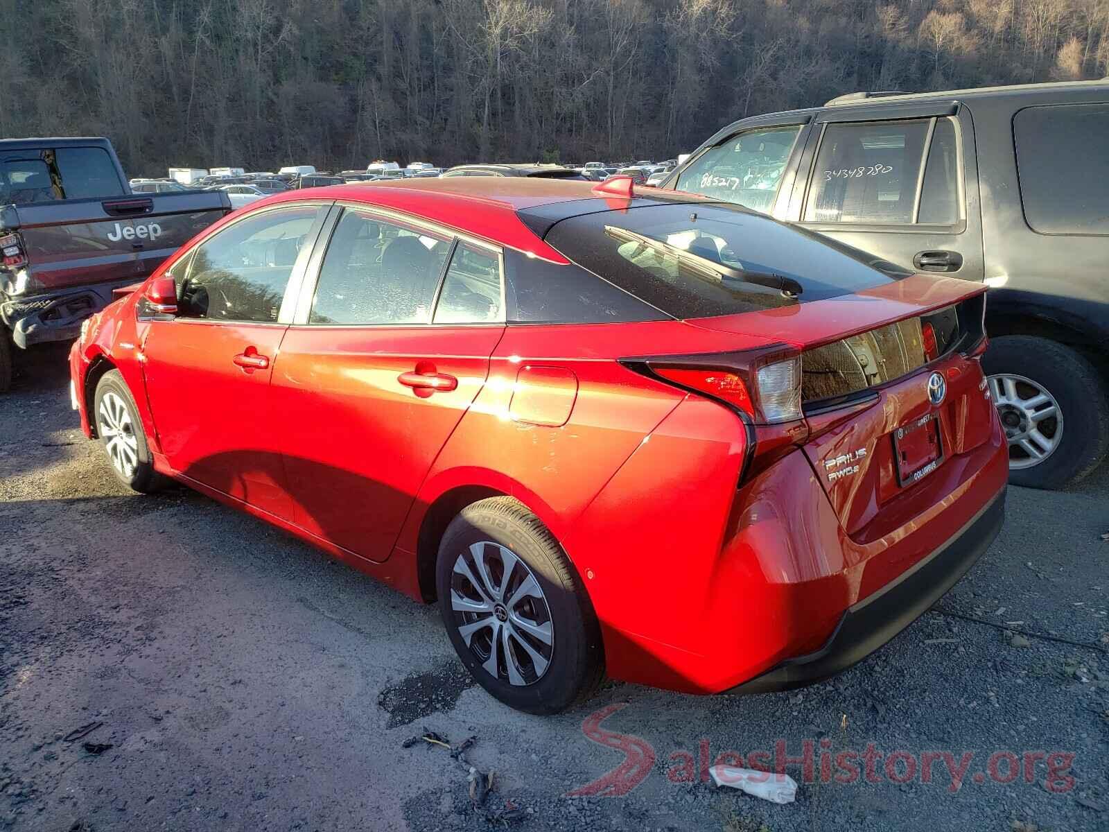 JTDL9RFU4K3002174 2019 TOYOTA PRIUS