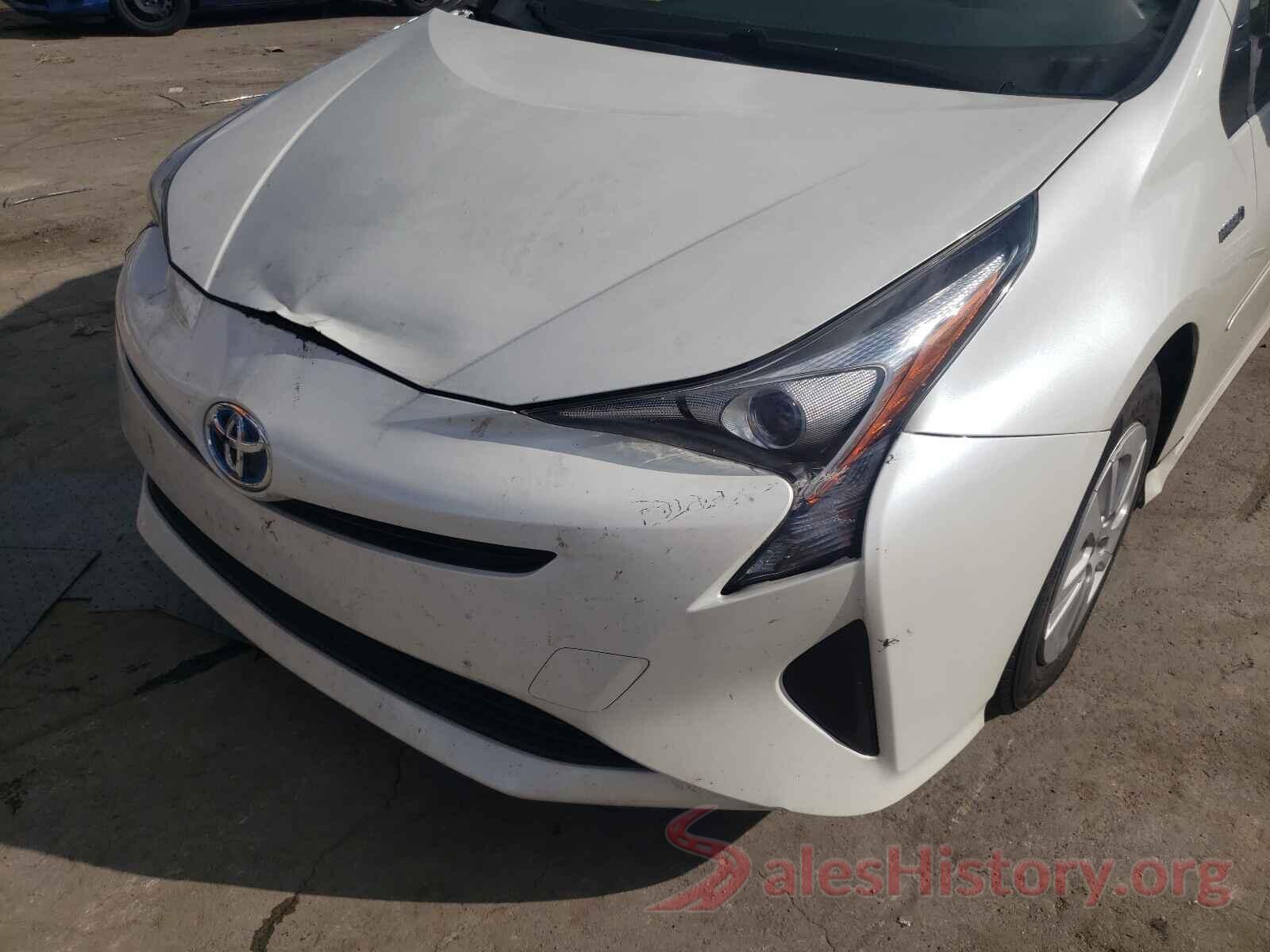 JTDKBRFU4G3015837 2016 TOYOTA PRIUS