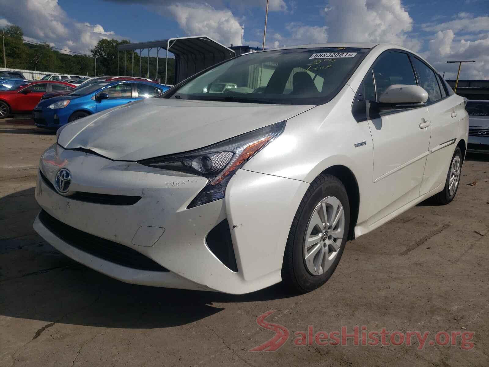 JTDKBRFU4G3015837 2016 TOYOTA PRIUS