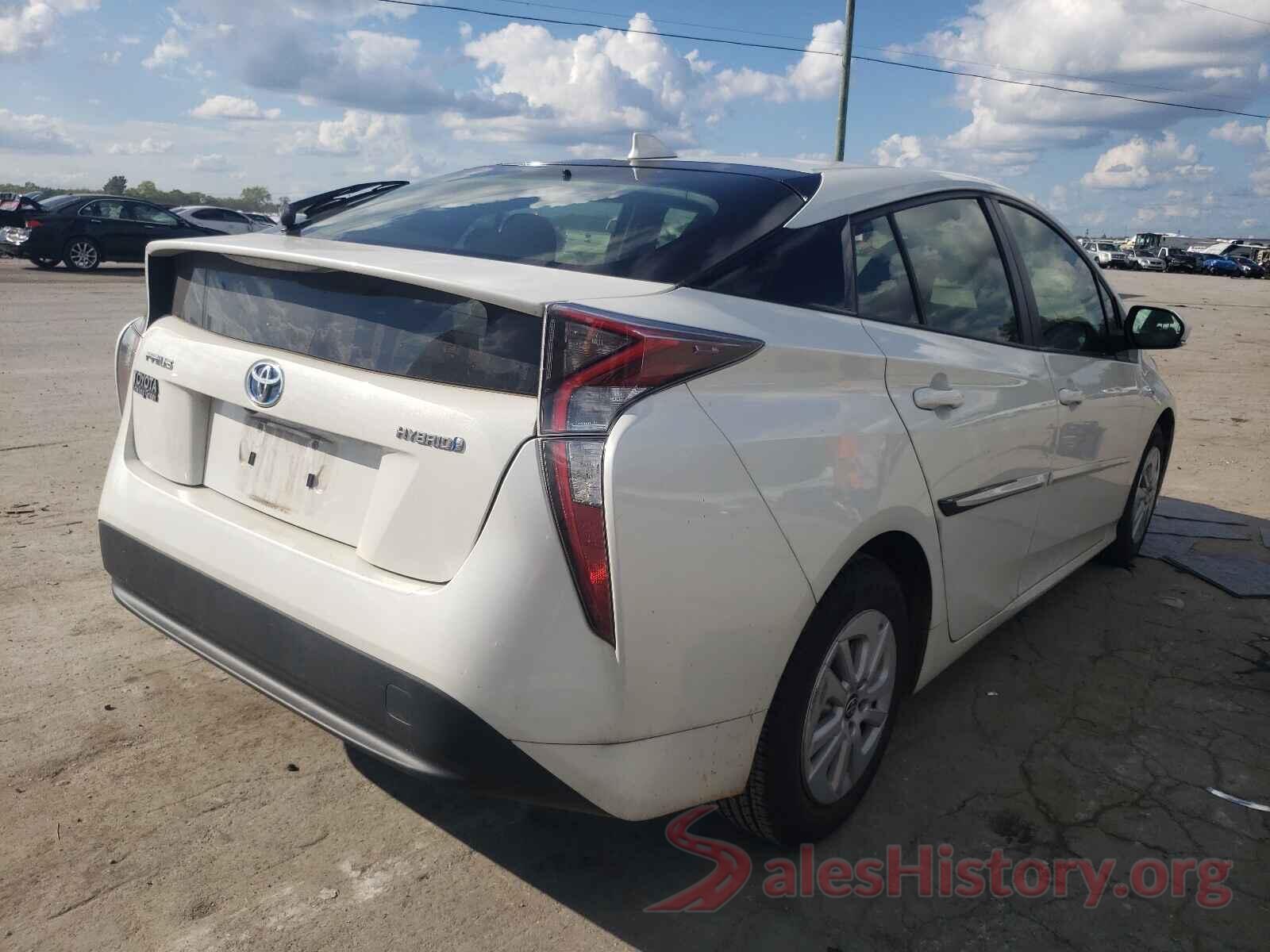 JTDKBRFU4G3015837 2016 TOYOTA PRIUS