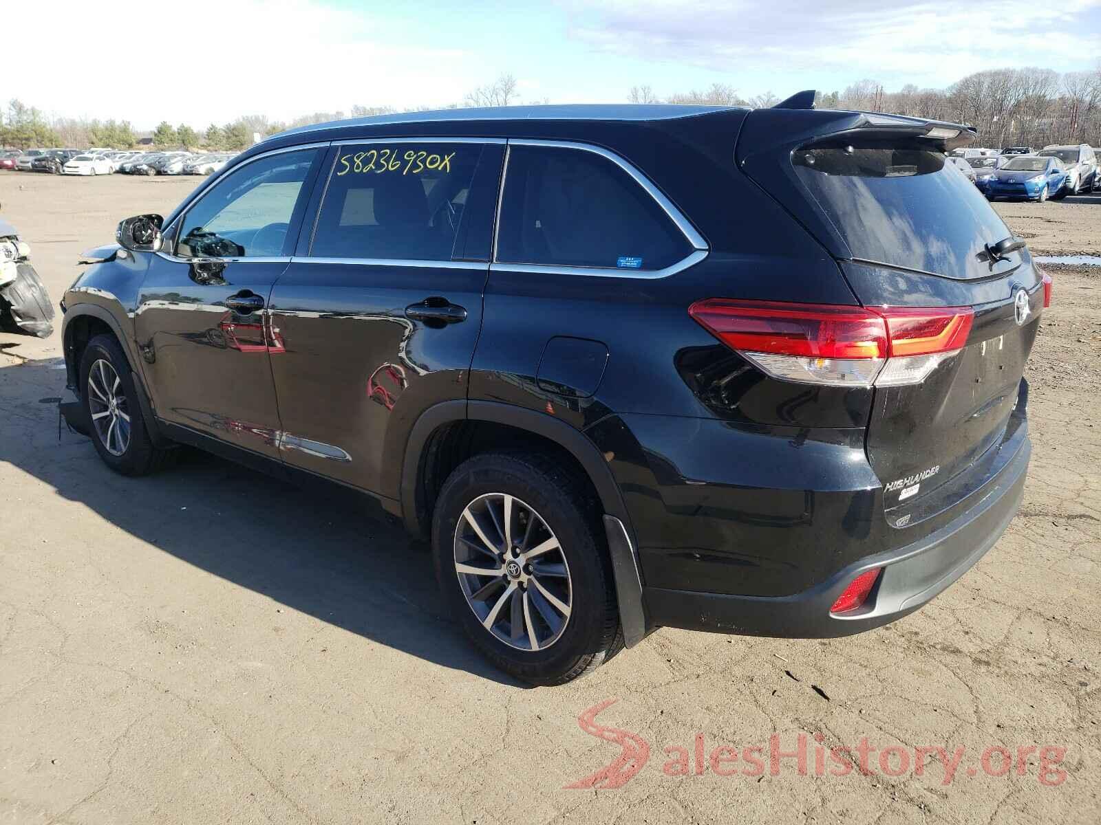 5TDJZRFH2HS447661 2017 TOYOTA HIGHLANDER