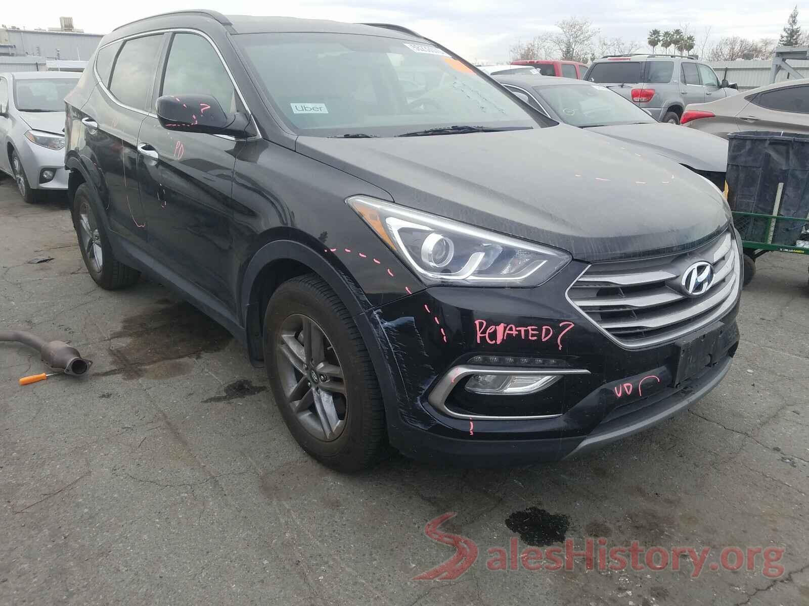 5NMZU3LB1HH007738 2017 HYUNDAI SANTA FE