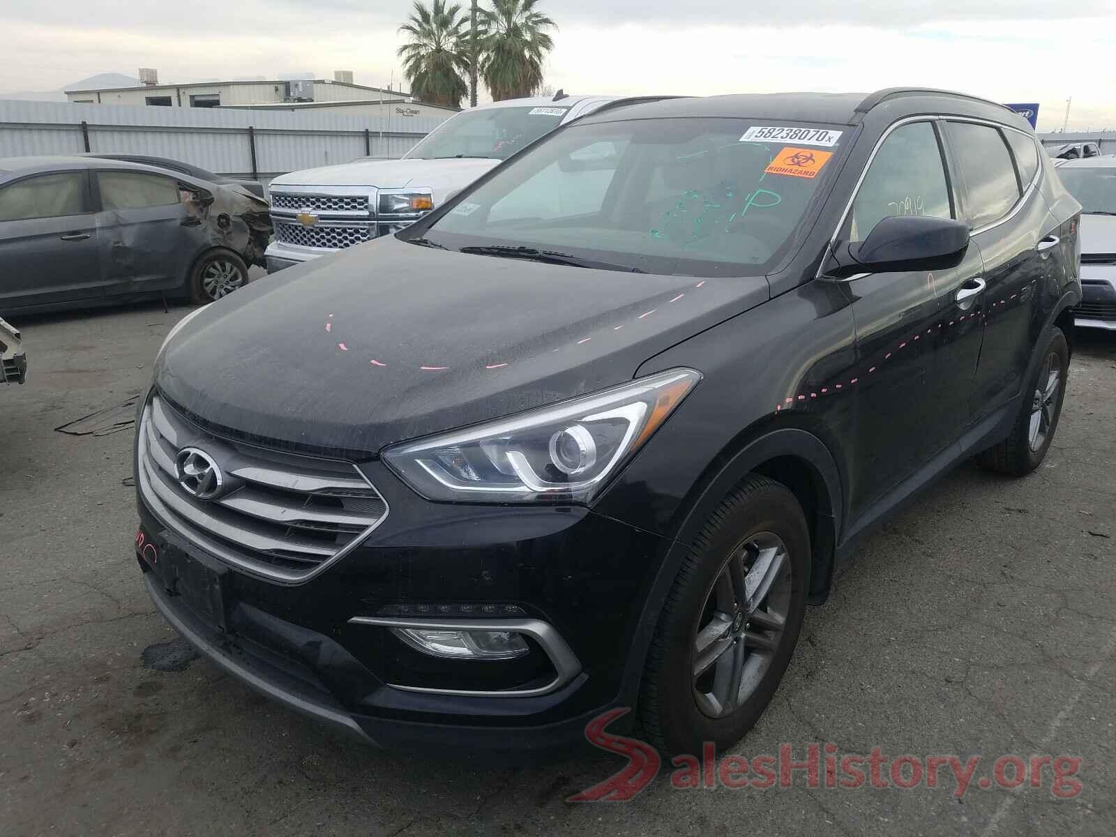 5NMZU3LB1HH007738 2017 HYUNDAI SANTA FE