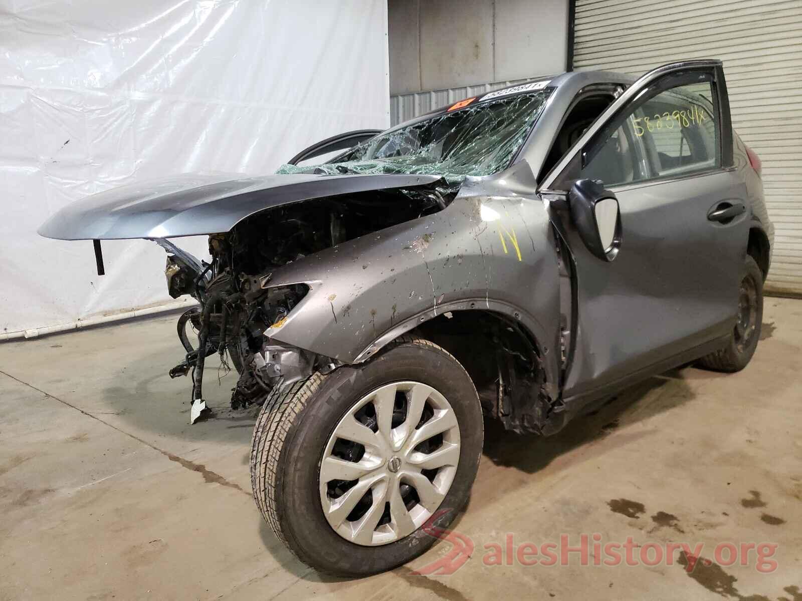 KNMAT2MV4HP535557 2017 NISSAN ROGUE