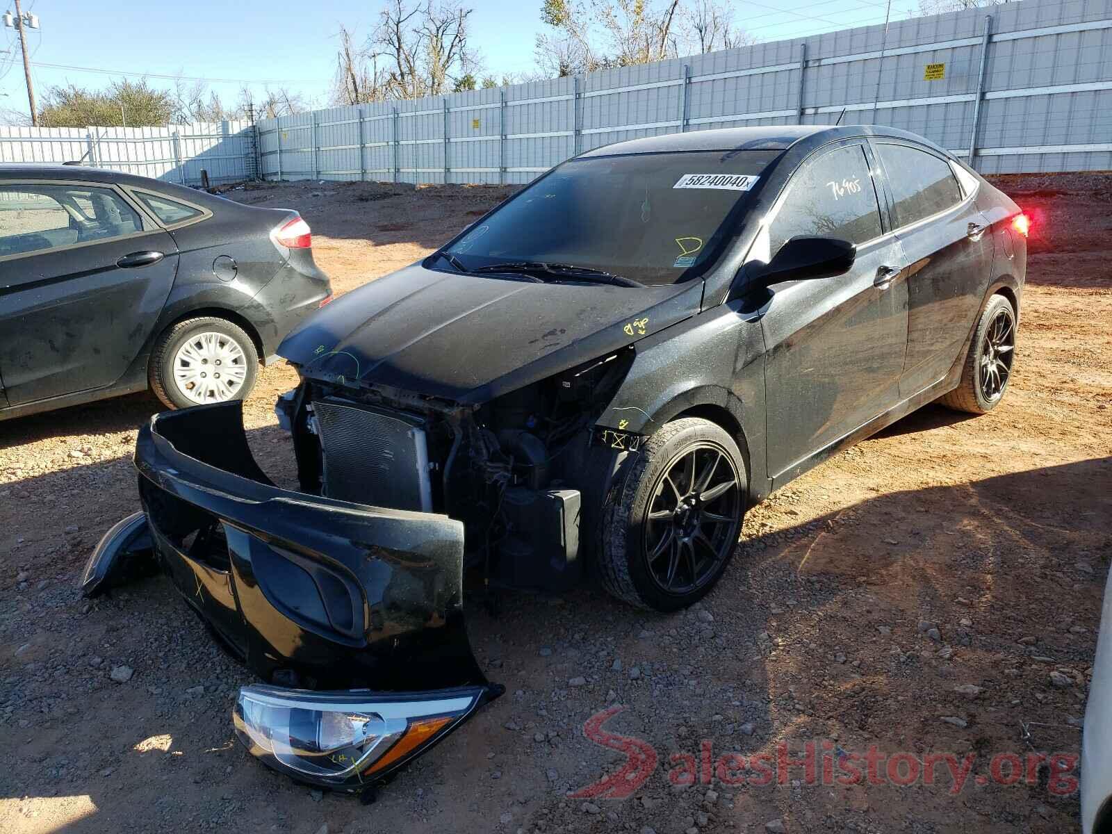 KMHCT4AE4HU167452 2017 HYUNDAI ACCENT