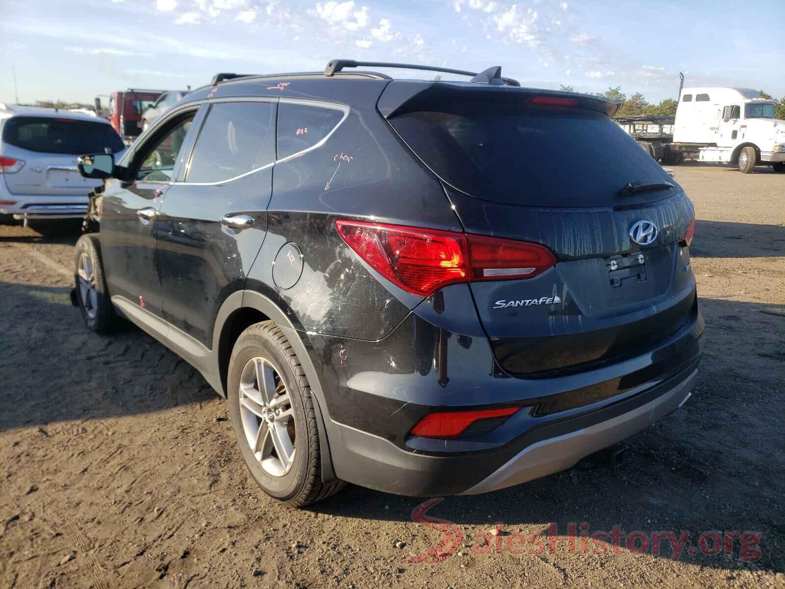 5NMZU3LB0HH038706 2017 HYUNDAI SANTA FE