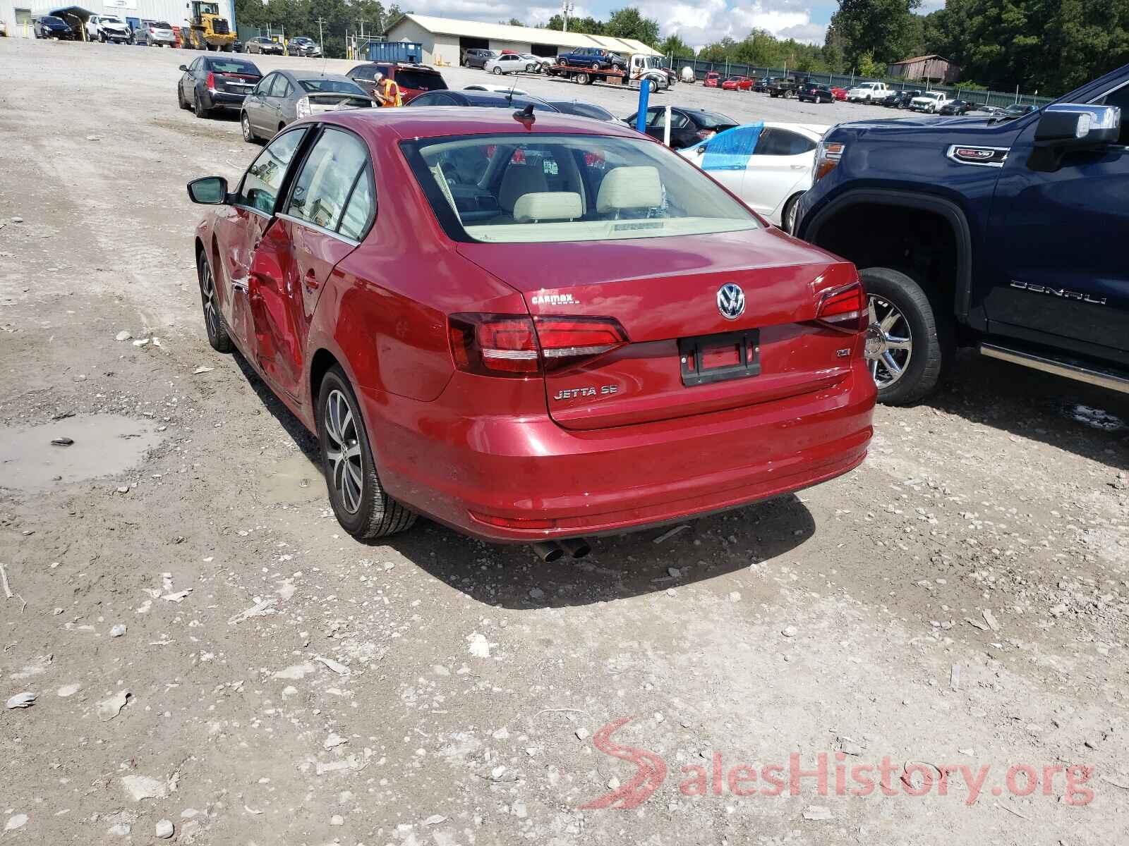 3VWDB7AJ8HM346170 2017 VOLKSWAGEN JETTA