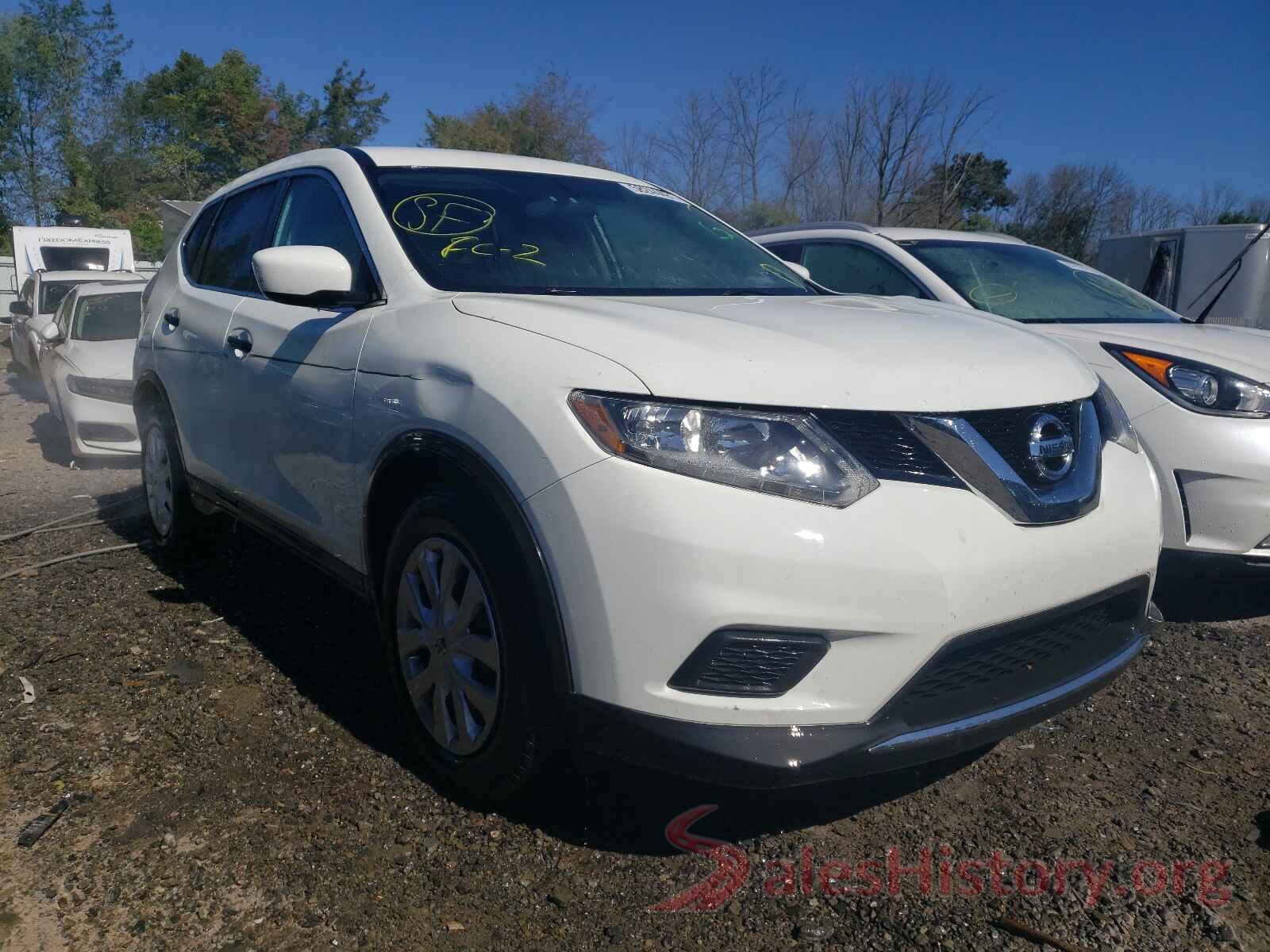 5N1AT2MT7GC900183 2016 NISSAN ROGUE