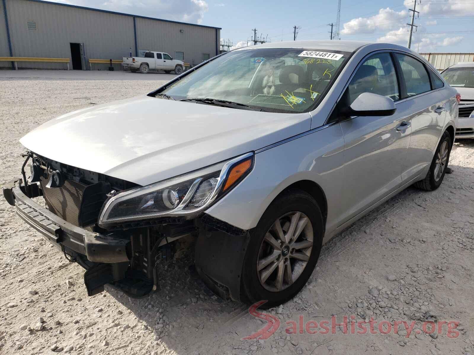 5NPE24AFXGH368225 2016 HYUNDAI SONATA