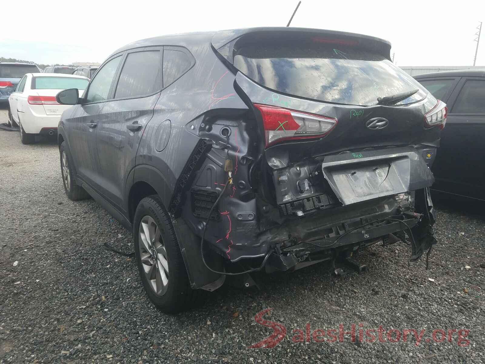 KM8J2CA49JU678785 2018 HYUNDAI TUCSON