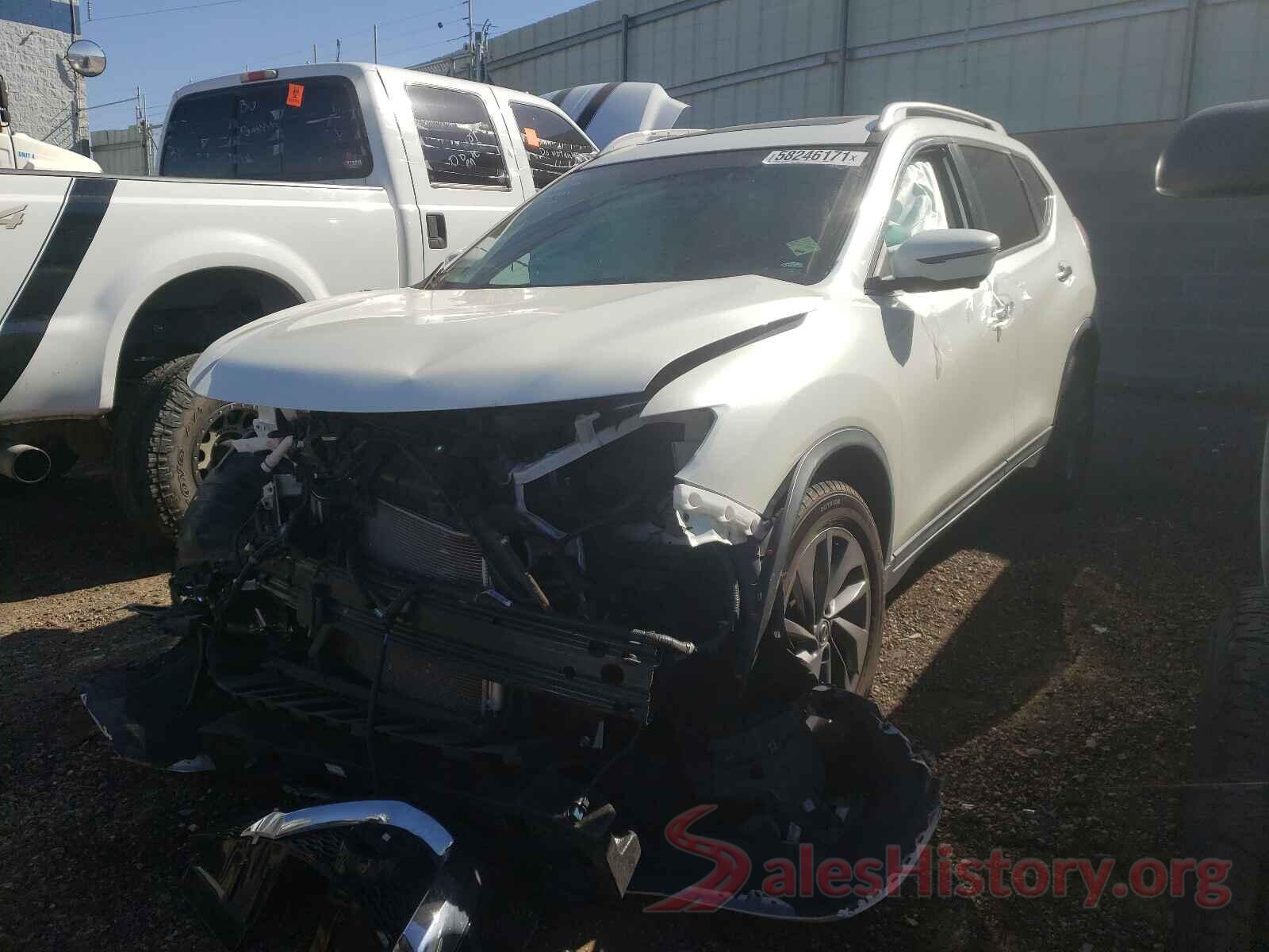 5N1AT2MT5GC792579 2016 NISSAN ROGUE