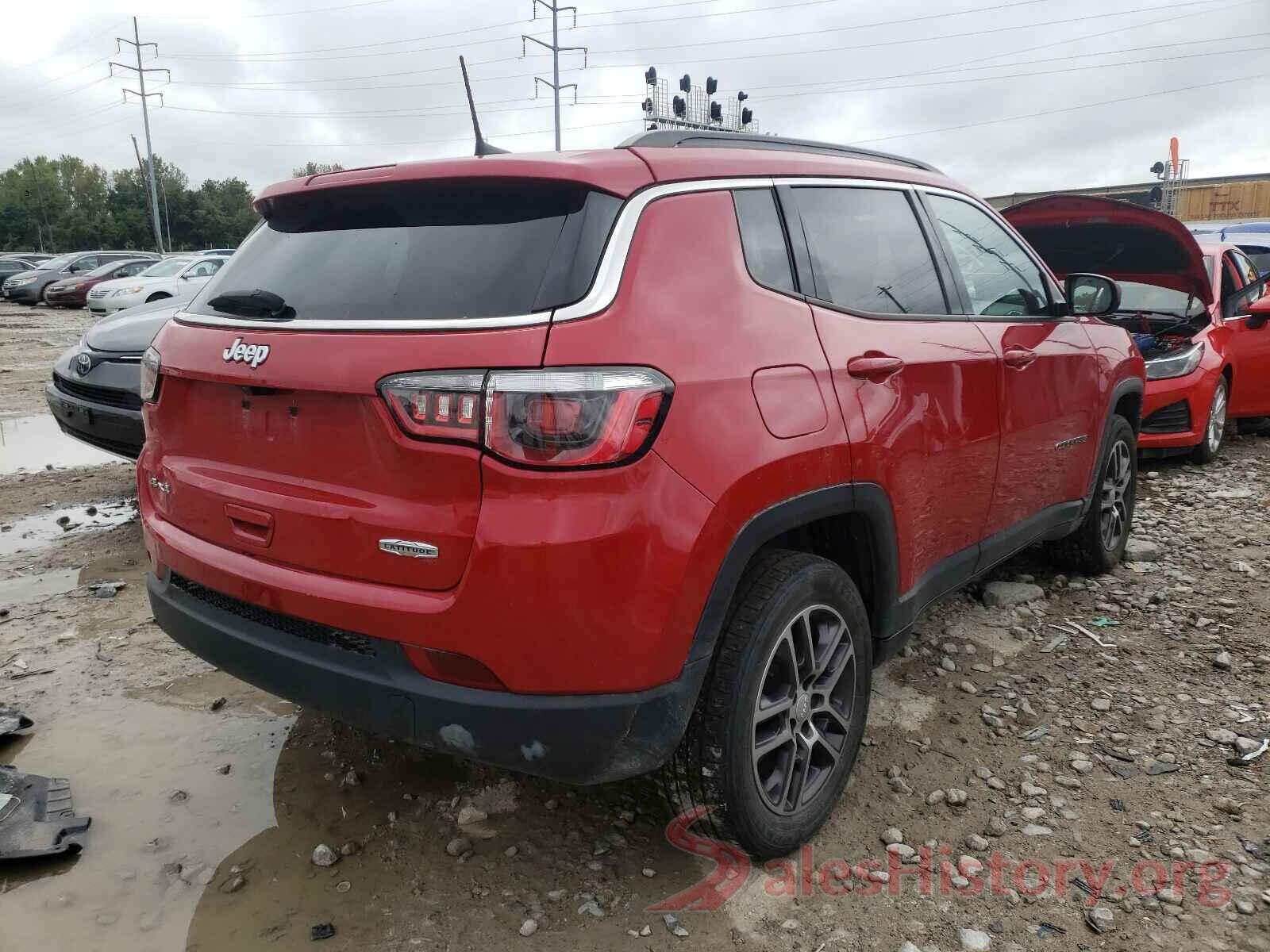 3C4NJDBB0HT657257 2017 JEEP COMPASS