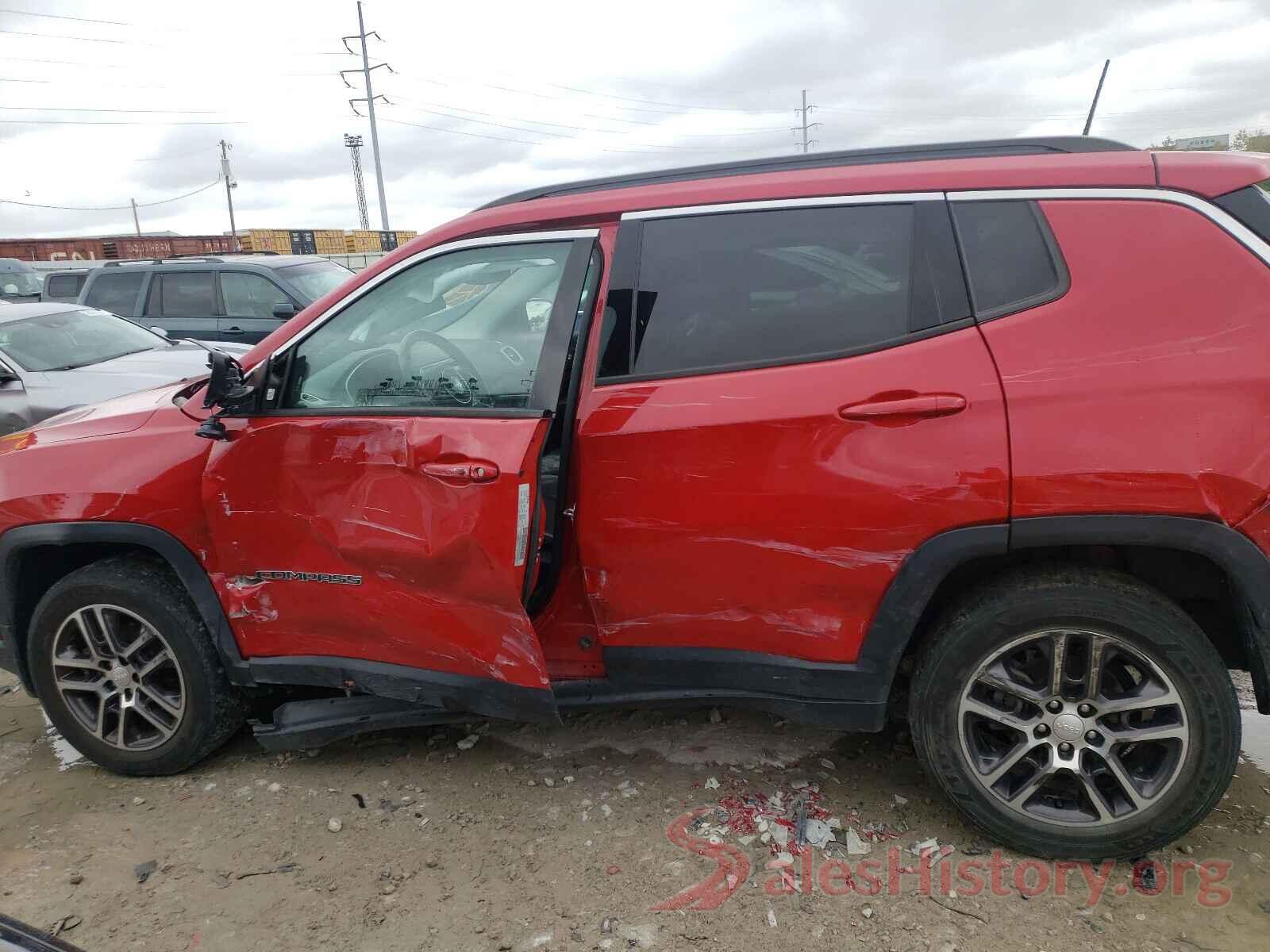 3C4NJDBB0HT657257 2017 JEEP COMPASS