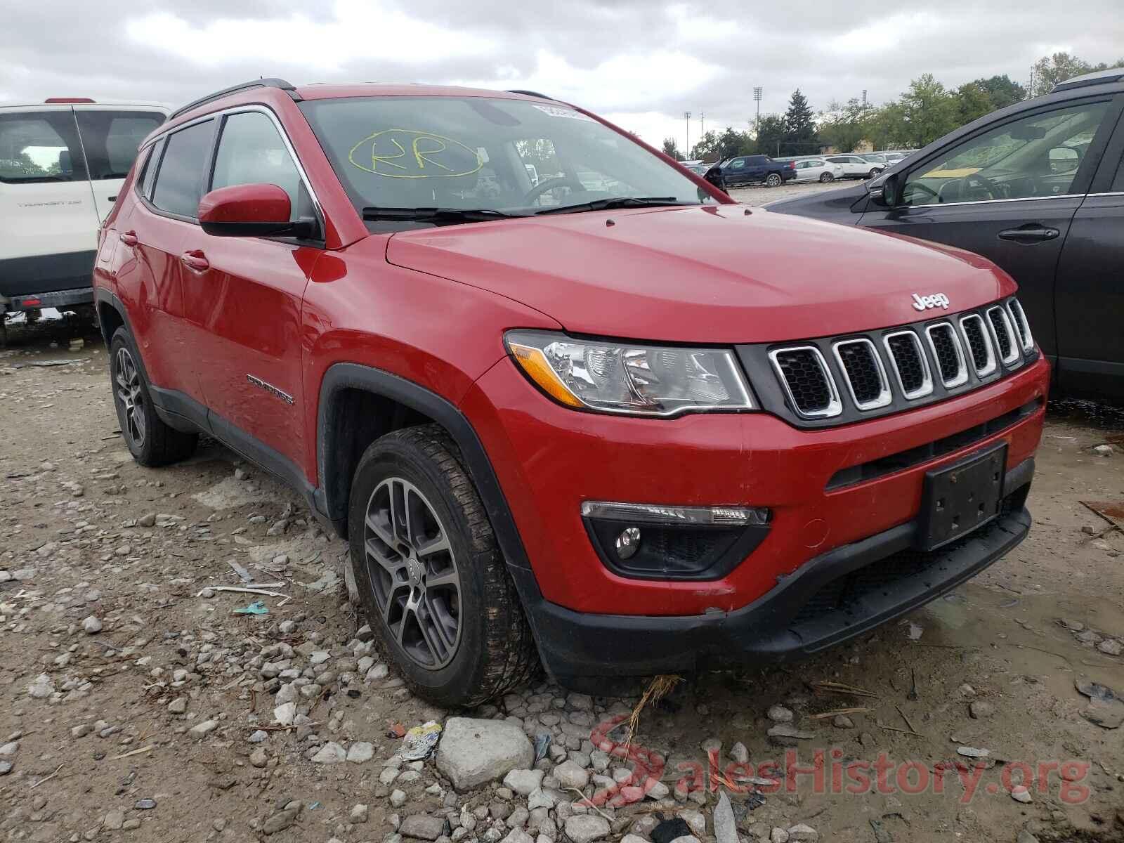 3C4NJDBB0HT657257 2017 JEEP COMPASS