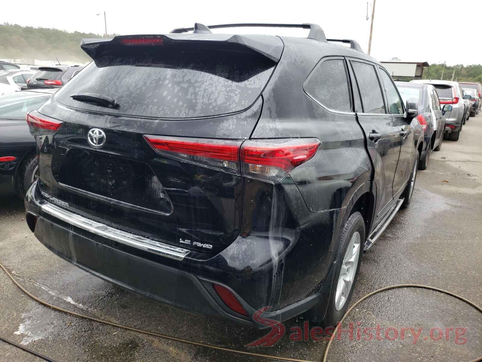 5TDBZRBH3MS090611 2021 TOYOTA HIGHLANDER