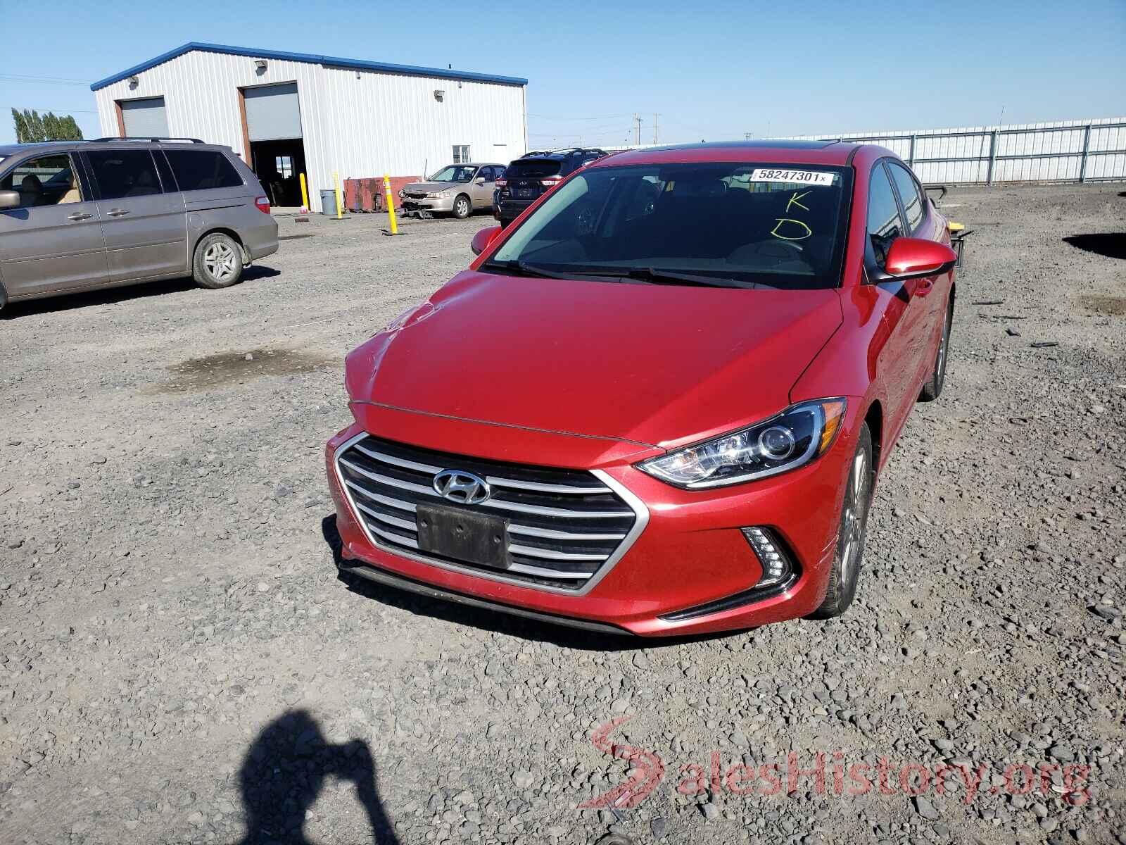 5NPD84LF1HH142616 2017 HYUNDAI ELANTRA