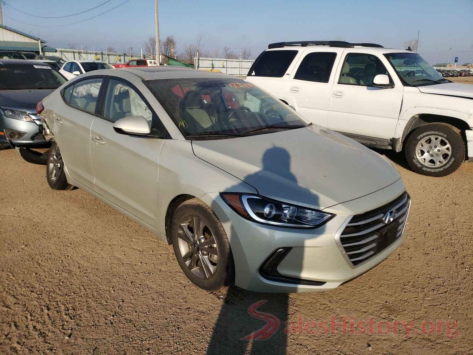 5NPD84LFXJH341332 2018 HYUNDAI ELANTRA