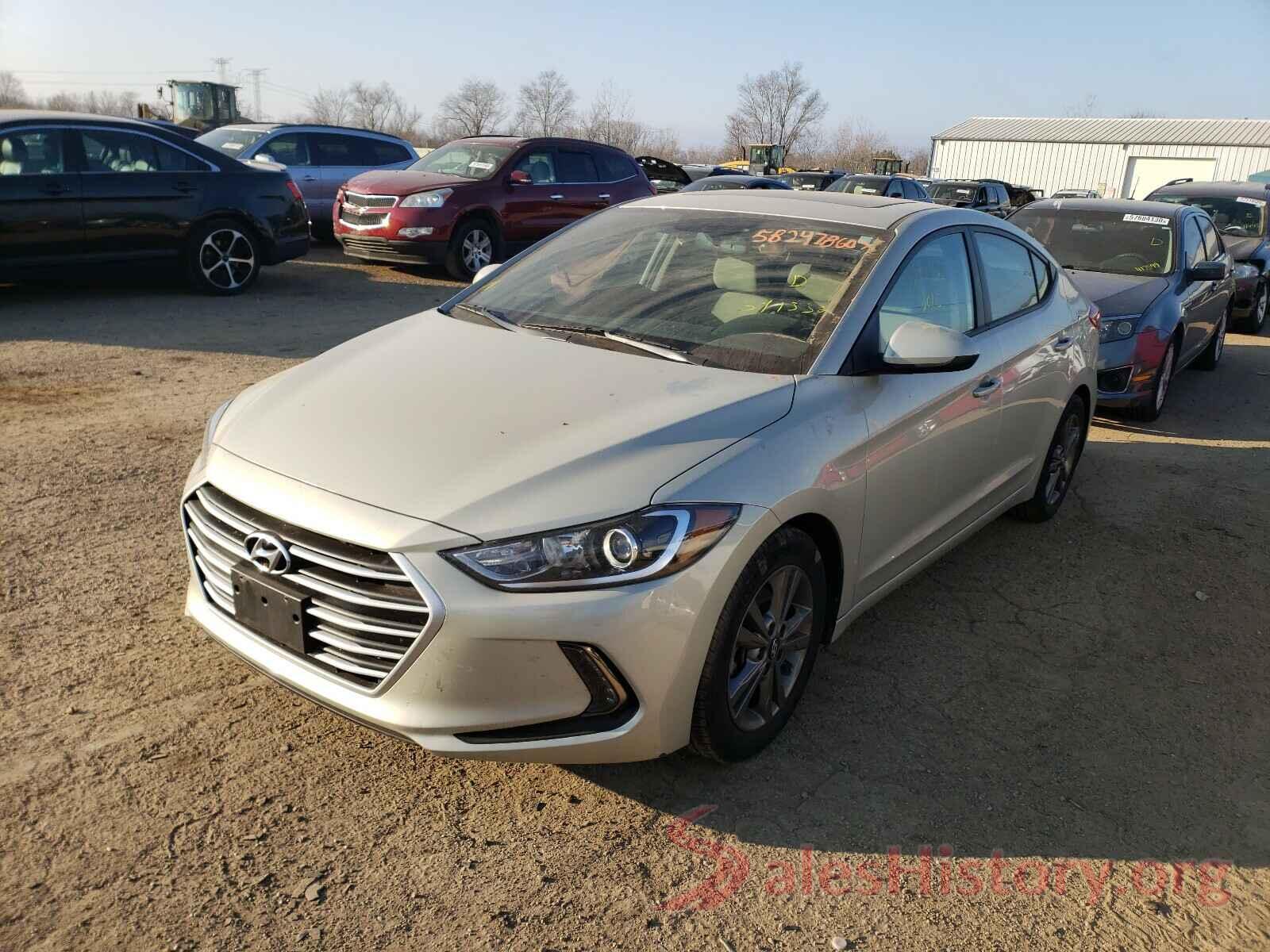 5NPD84LFXJH341332 2018 HYUNDAI ELANTRA