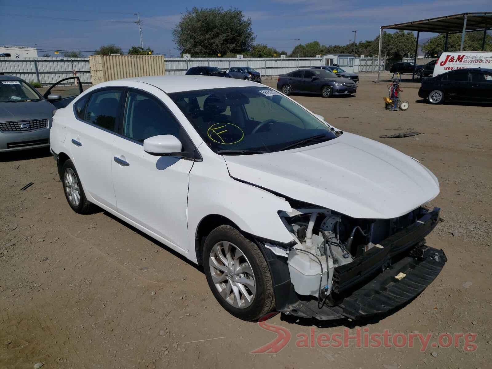 3N1AB7AP2KL618836 2019 NISSAN SENTRA