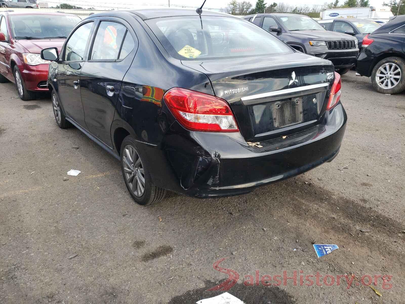 ML32F3FJ6KHF08119 2019 MITSUBISHI MIRAGE