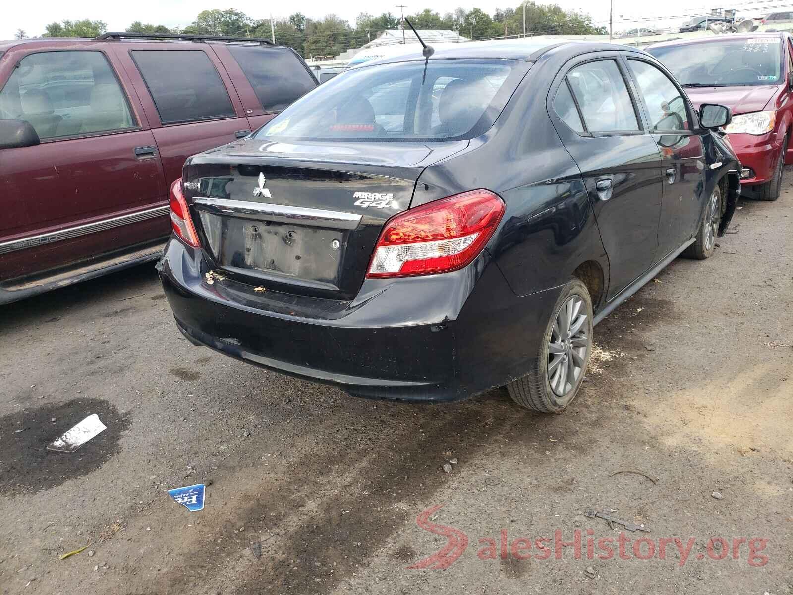 ML32F3FJ6KHF08119 2019 MITSUBISHI MIRAGE