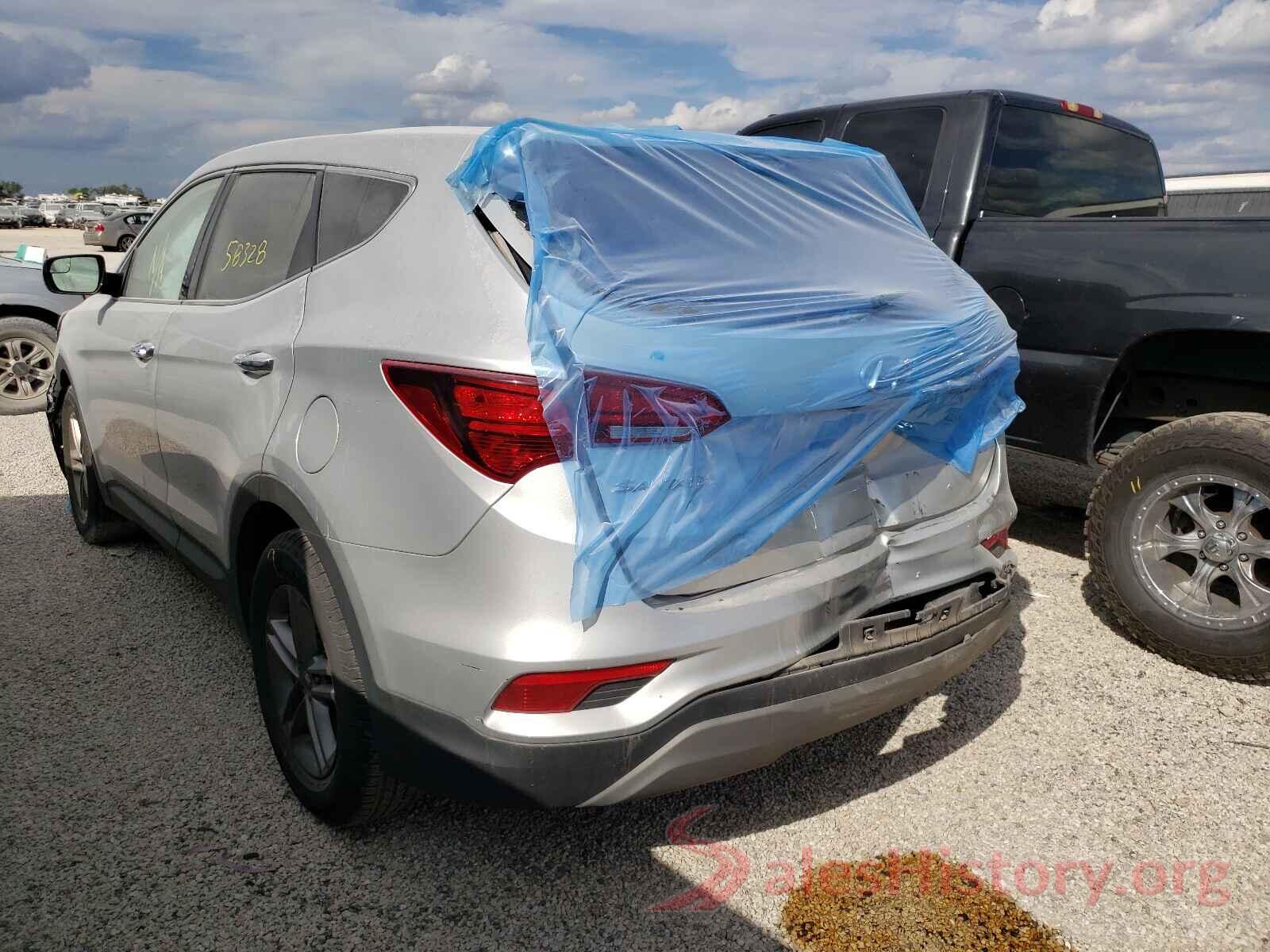 5XYZT3LB4JG553338 2018 HYUNDAI SANTA FE