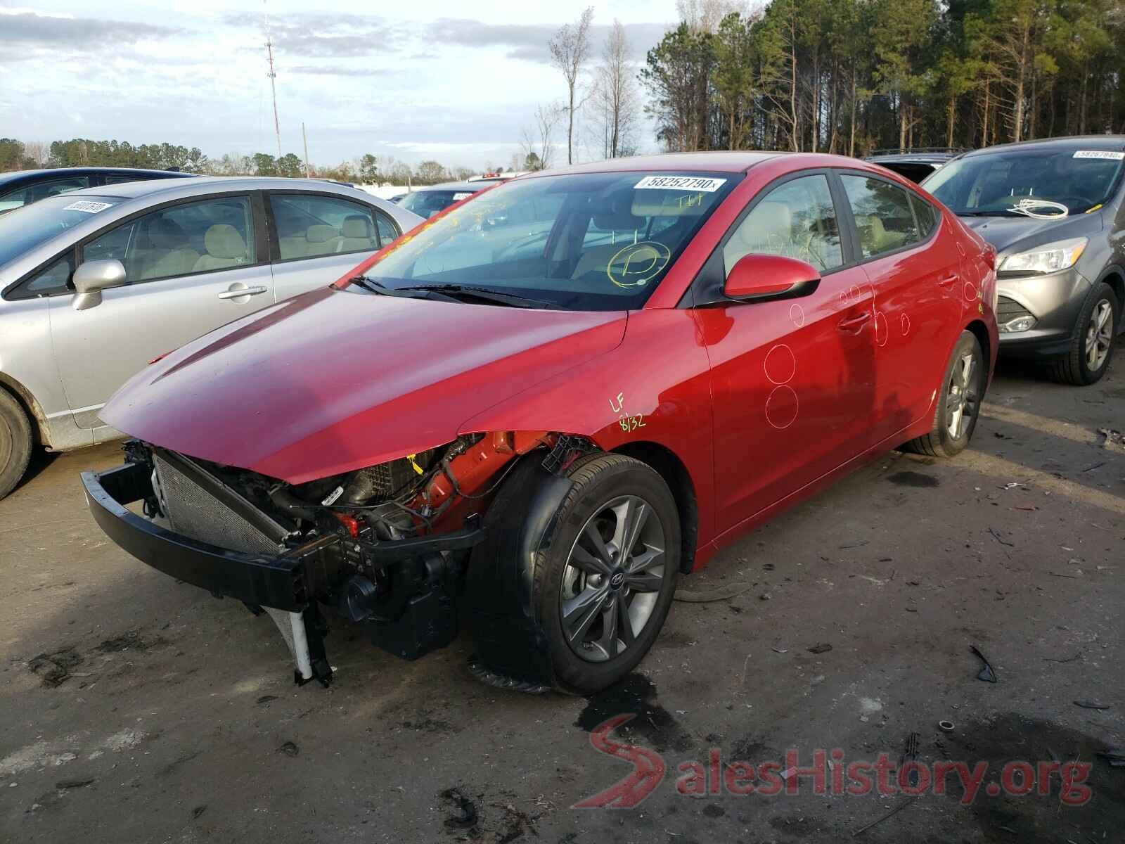 5NPD84LF7JH265147 2018 HYUNDAI ELANTRA