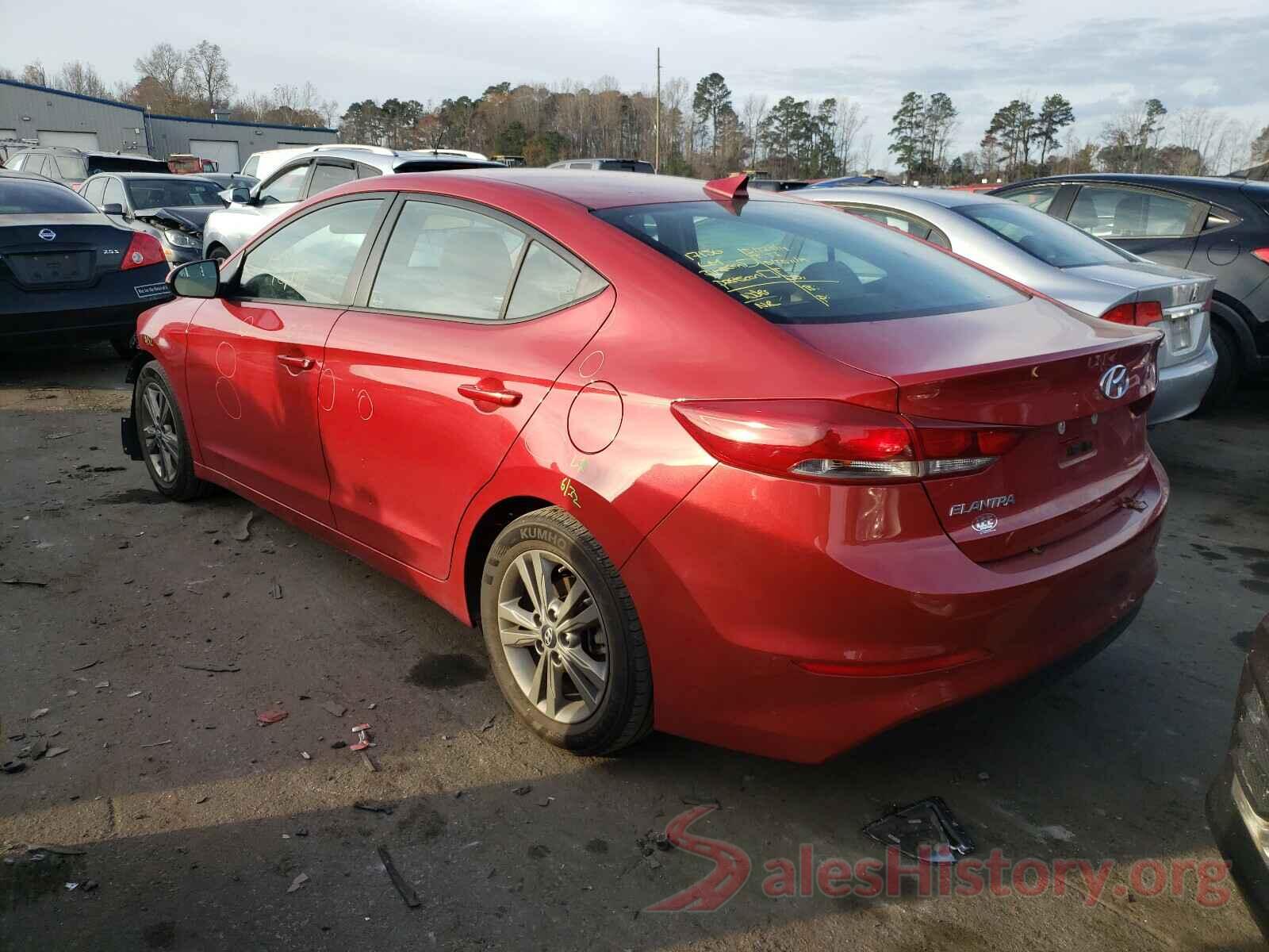 5NPD84LF7JH265147 2018 HYUNDAI ELANTRA