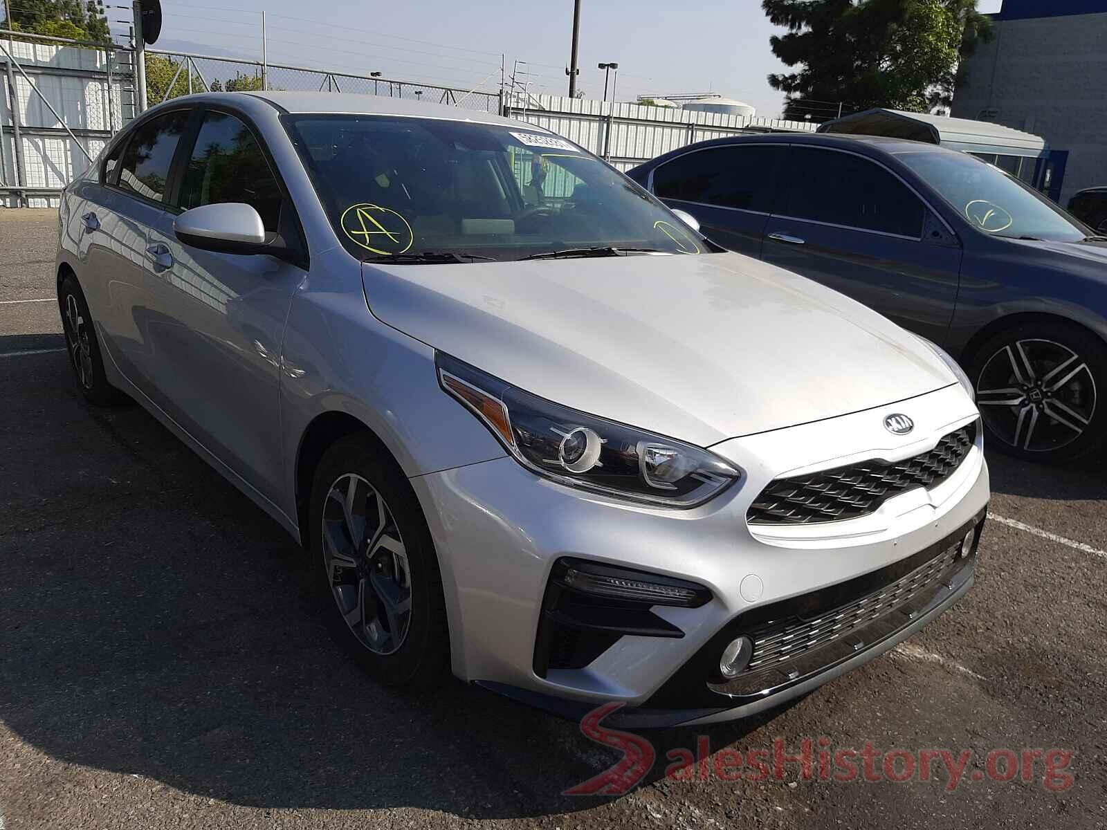 3KPF24AD1LE257841 2020 KIA FORTE