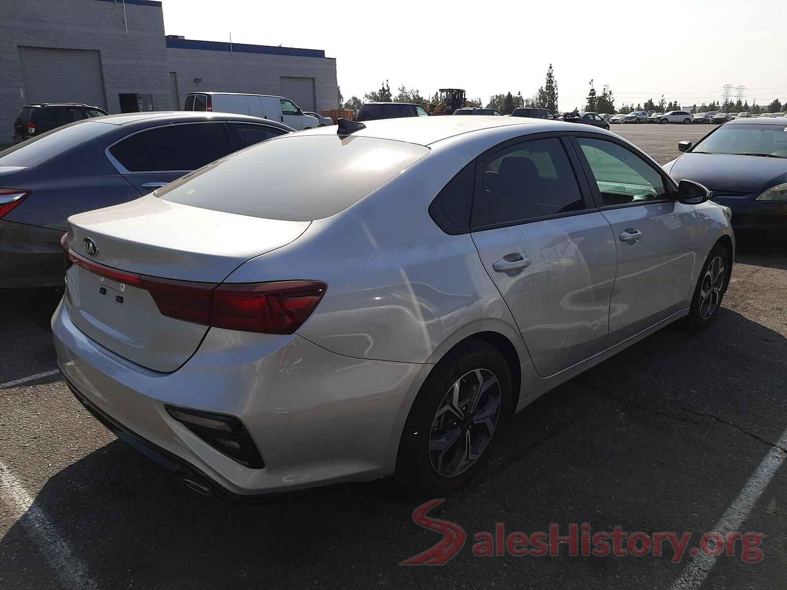 3KPF24AD1LE257841 2020 KIA FORTE