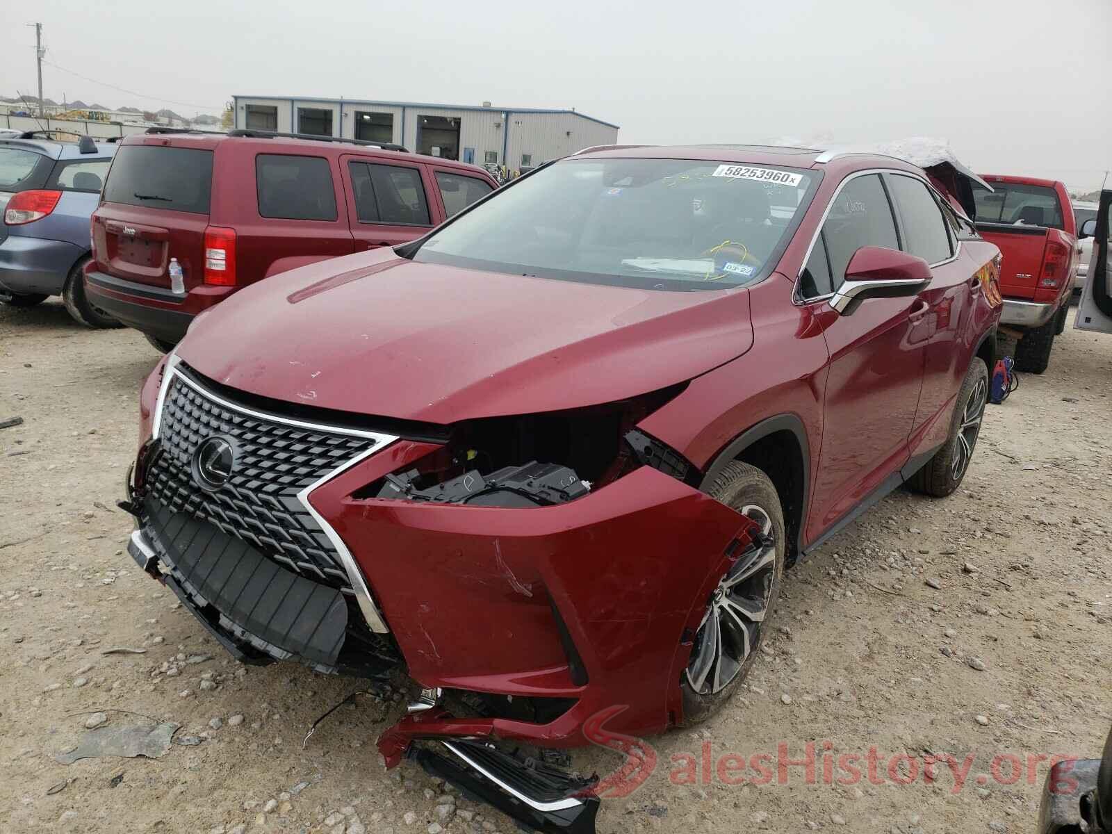 2T2HZMAA2LC169935 2020 LEXUS RX350