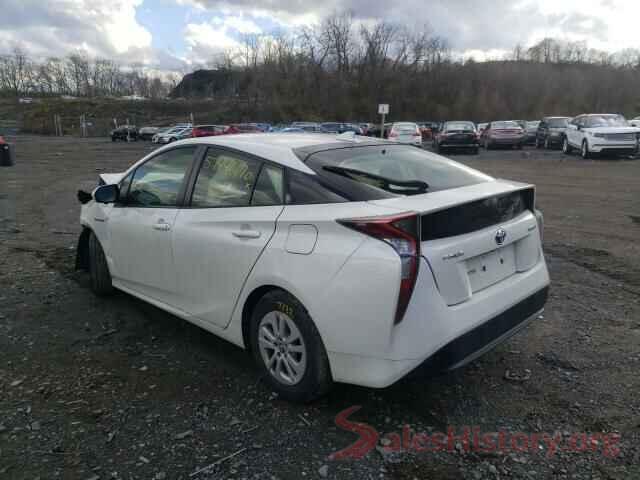 JTDKBRFU8G3504855 2016 TOYOTA PRIUS