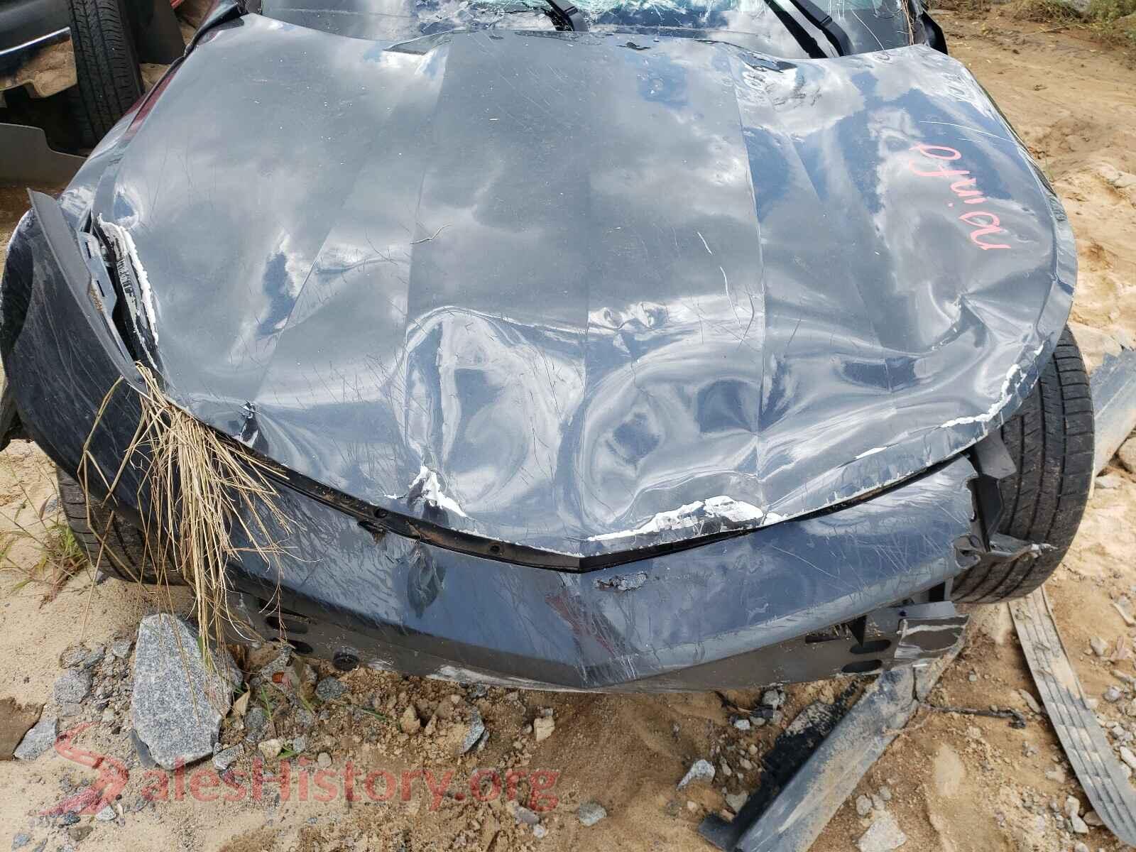 2016 CHEVROLET CAMARO VIN 1G1FB1RSXG0154815, engine bay