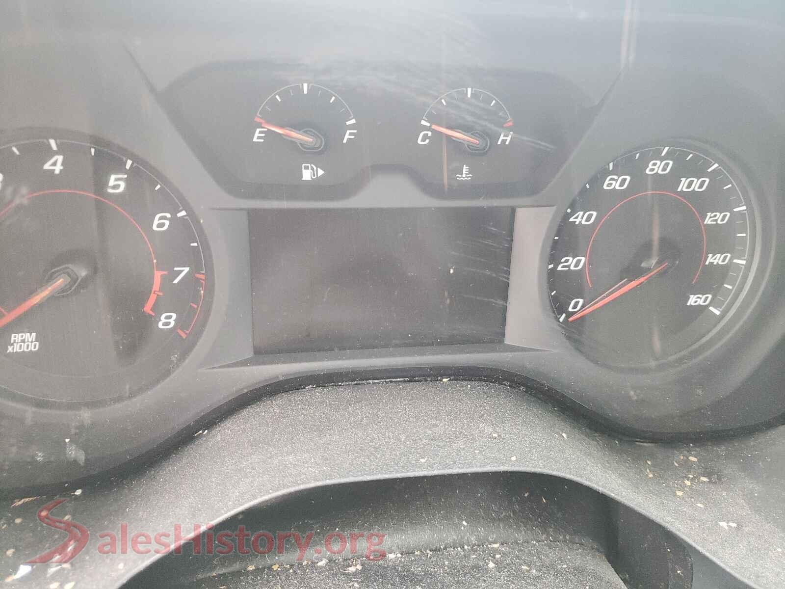 2016 CHEVROLET CAMARO VIN 1G1FB1RSXG0154815, interior dashboard
