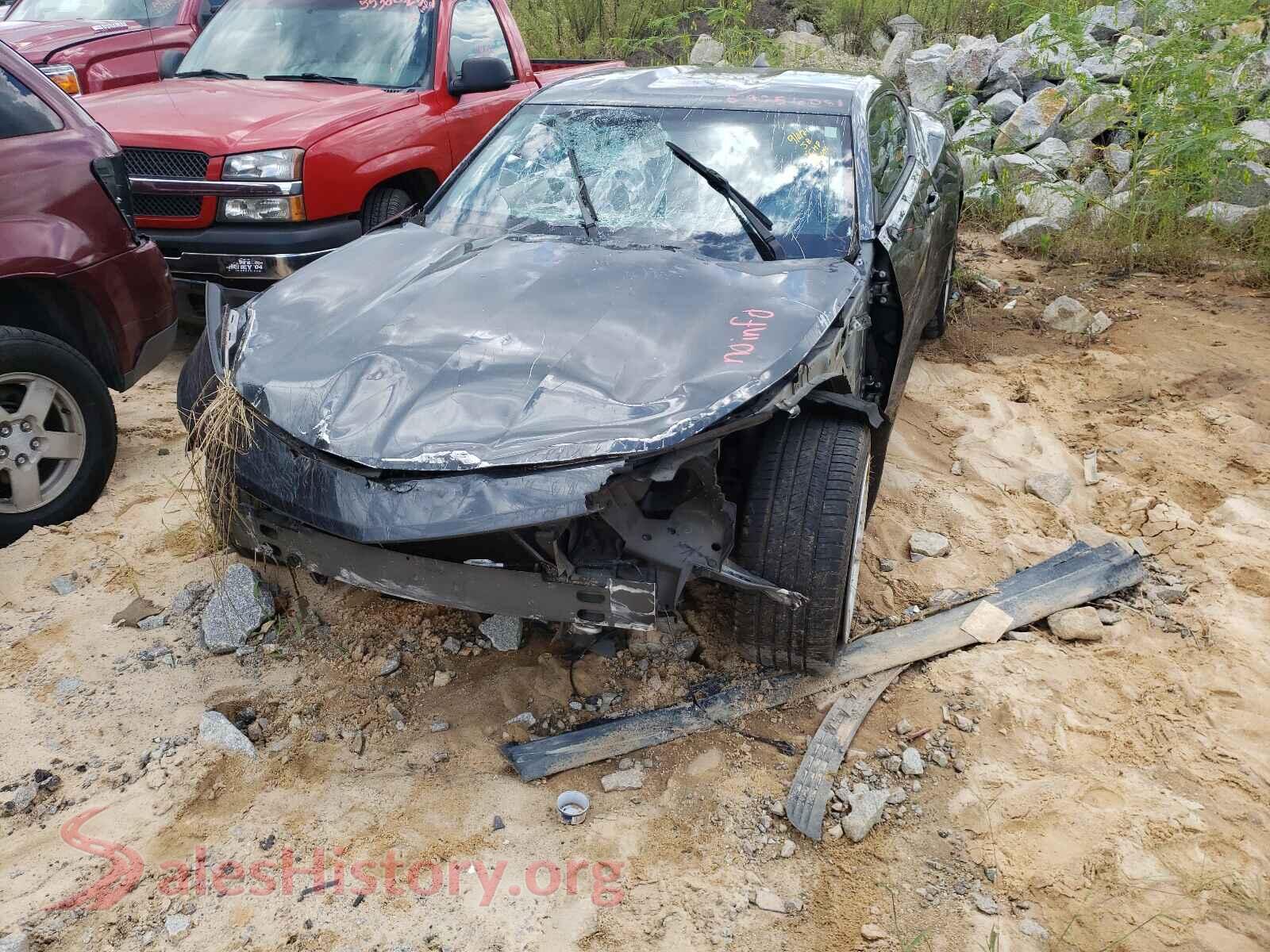 2016 CHEVROLET CAMARO VIN 1G1FB1RSXG0154815, front view