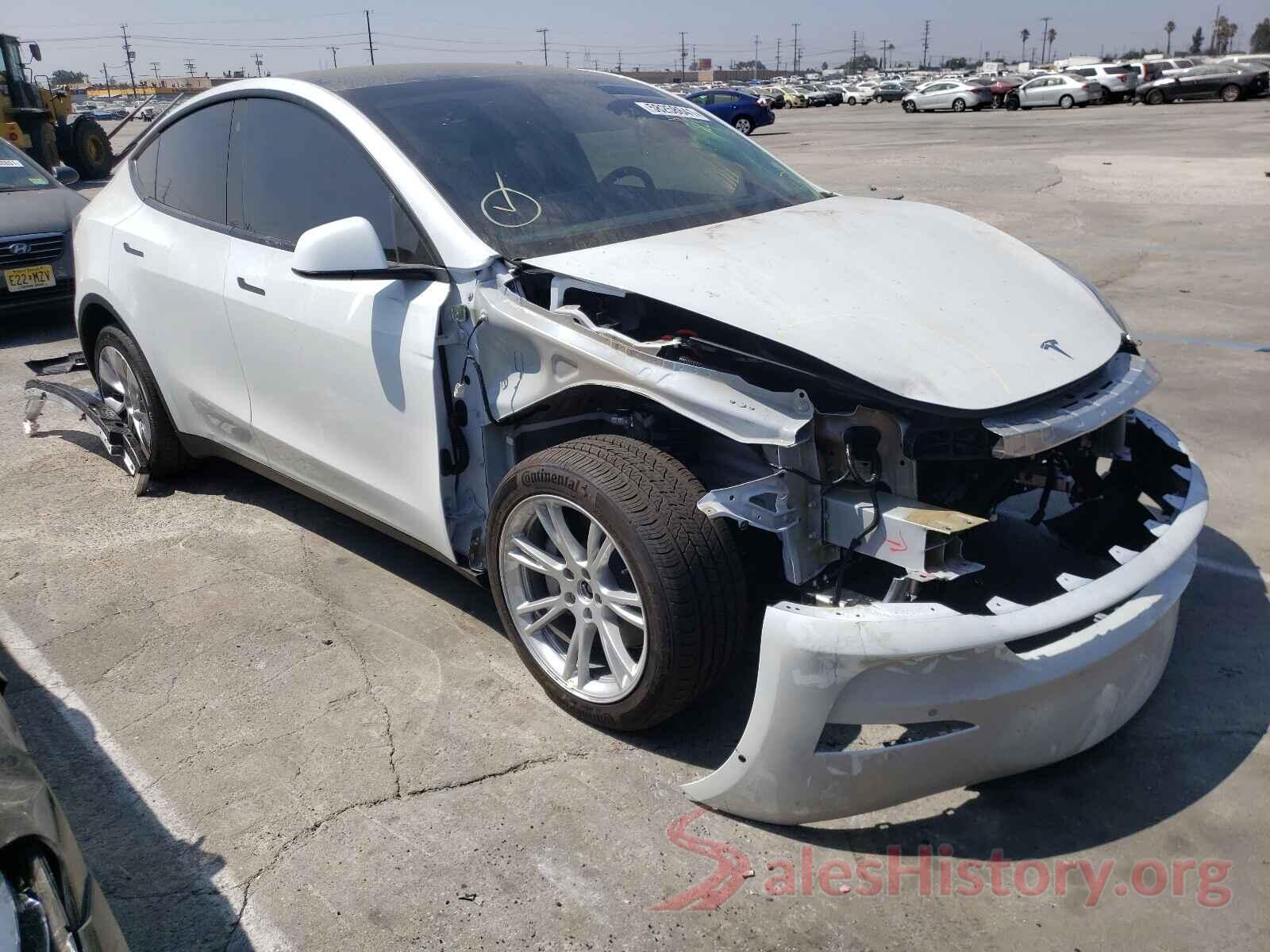 5YJYGDEE0MF207019 2021 TESLA MODEL Y