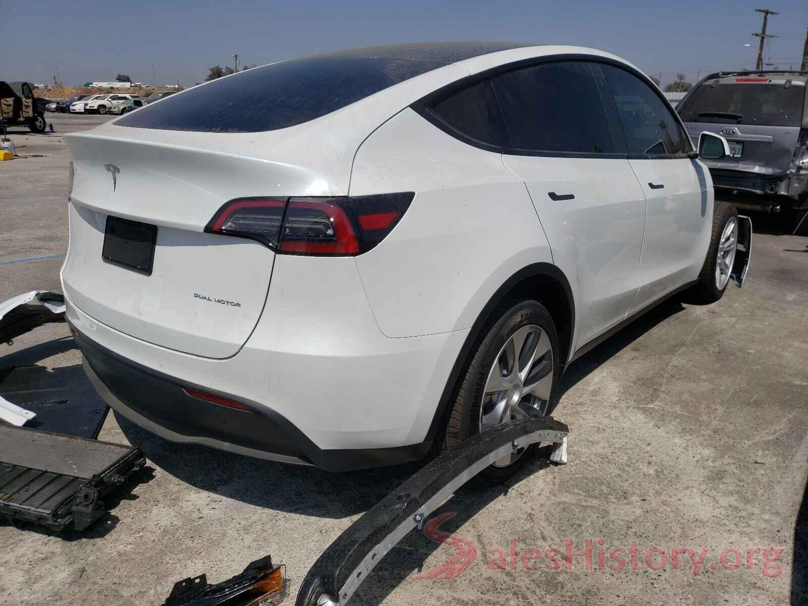 5YJYGDEE0MF207019 2021 TESLA MODEL Y